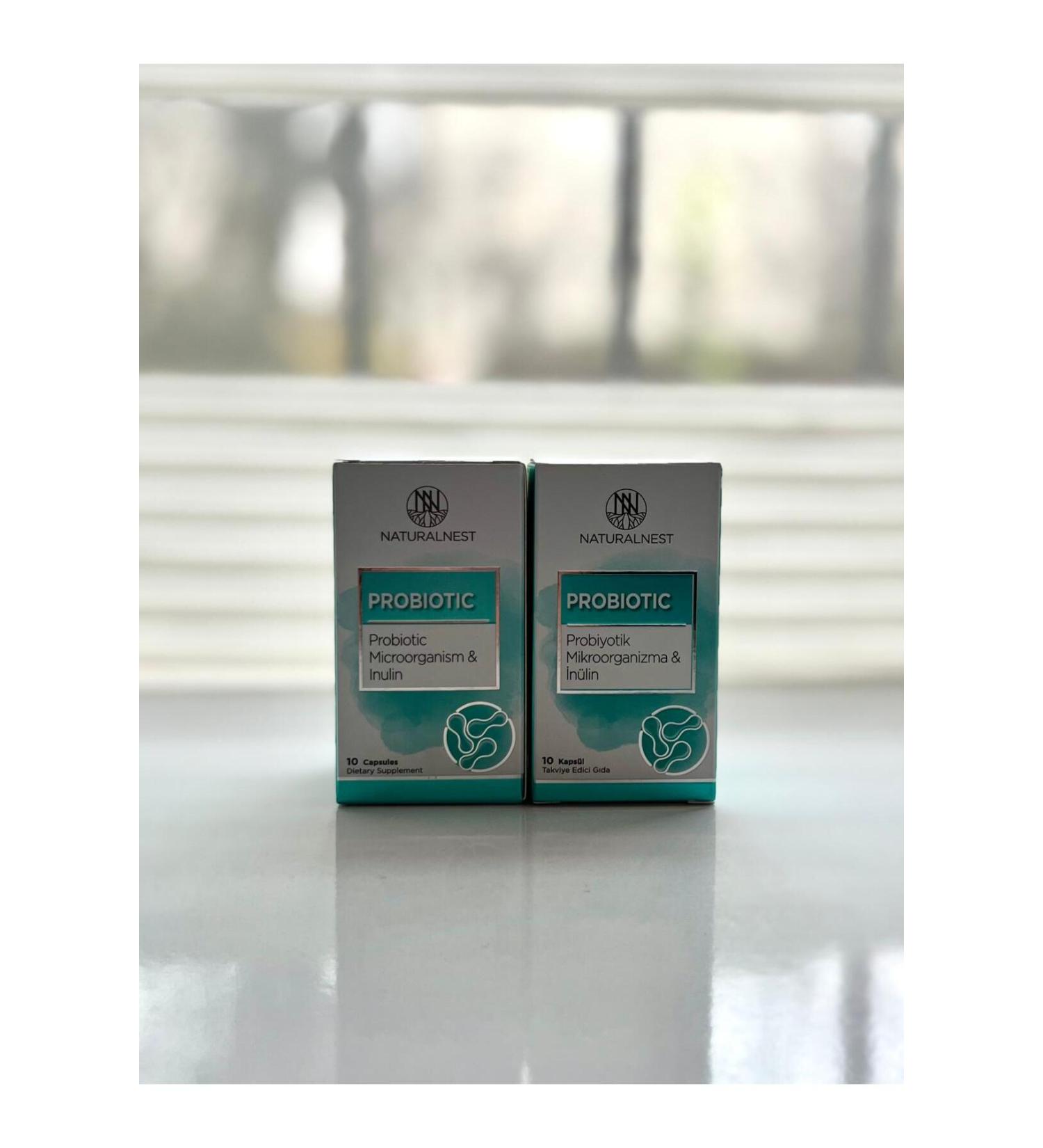 Natural Nest Probiotic Probiotic 10 Capsules SET OF 2