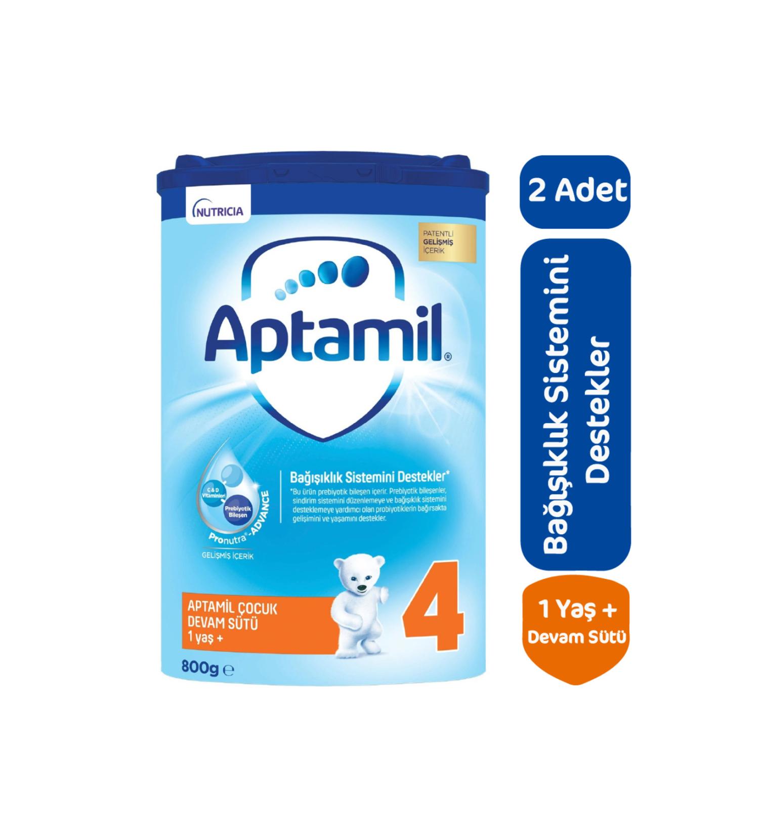 Aptamil Follow-On Milk Number 4 800 gr 2 Pack