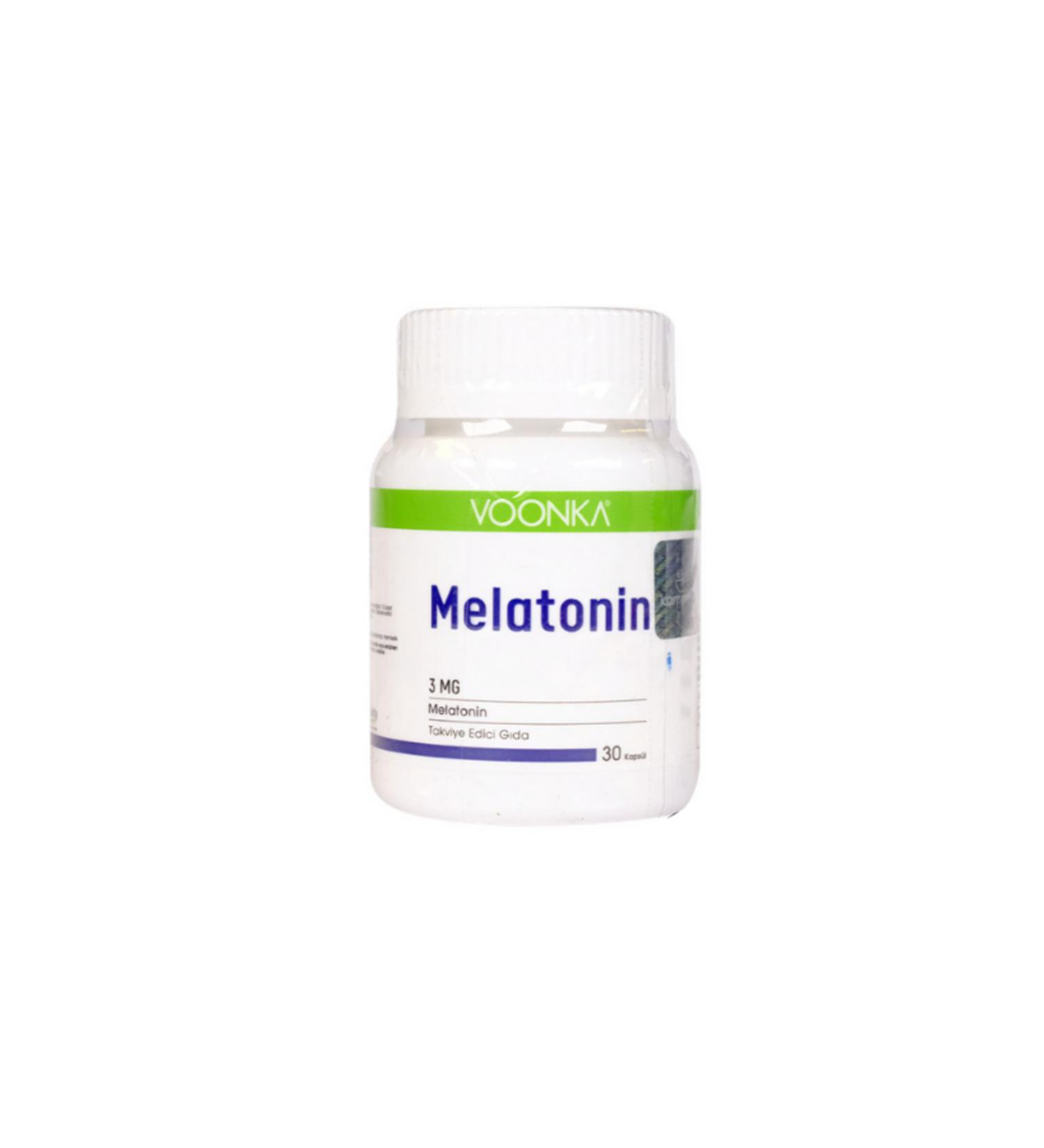 Voonka Melatonin 3 Mg 30 Capsules-MFREYON00522
