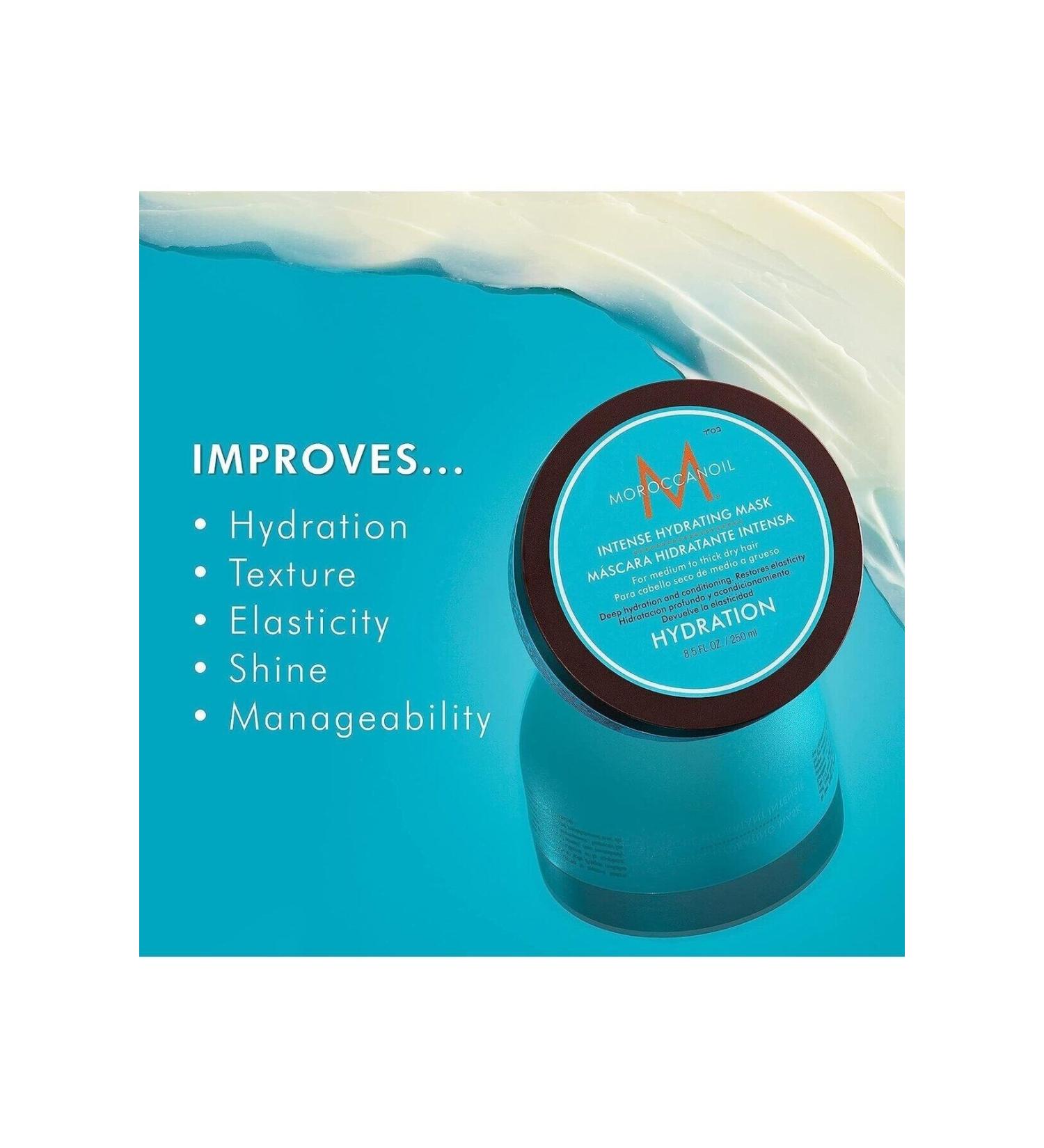Moroccanoil Intense Hydrating High Performance Moisturizing Mask Formulated for Dry Hair 250ml/+
