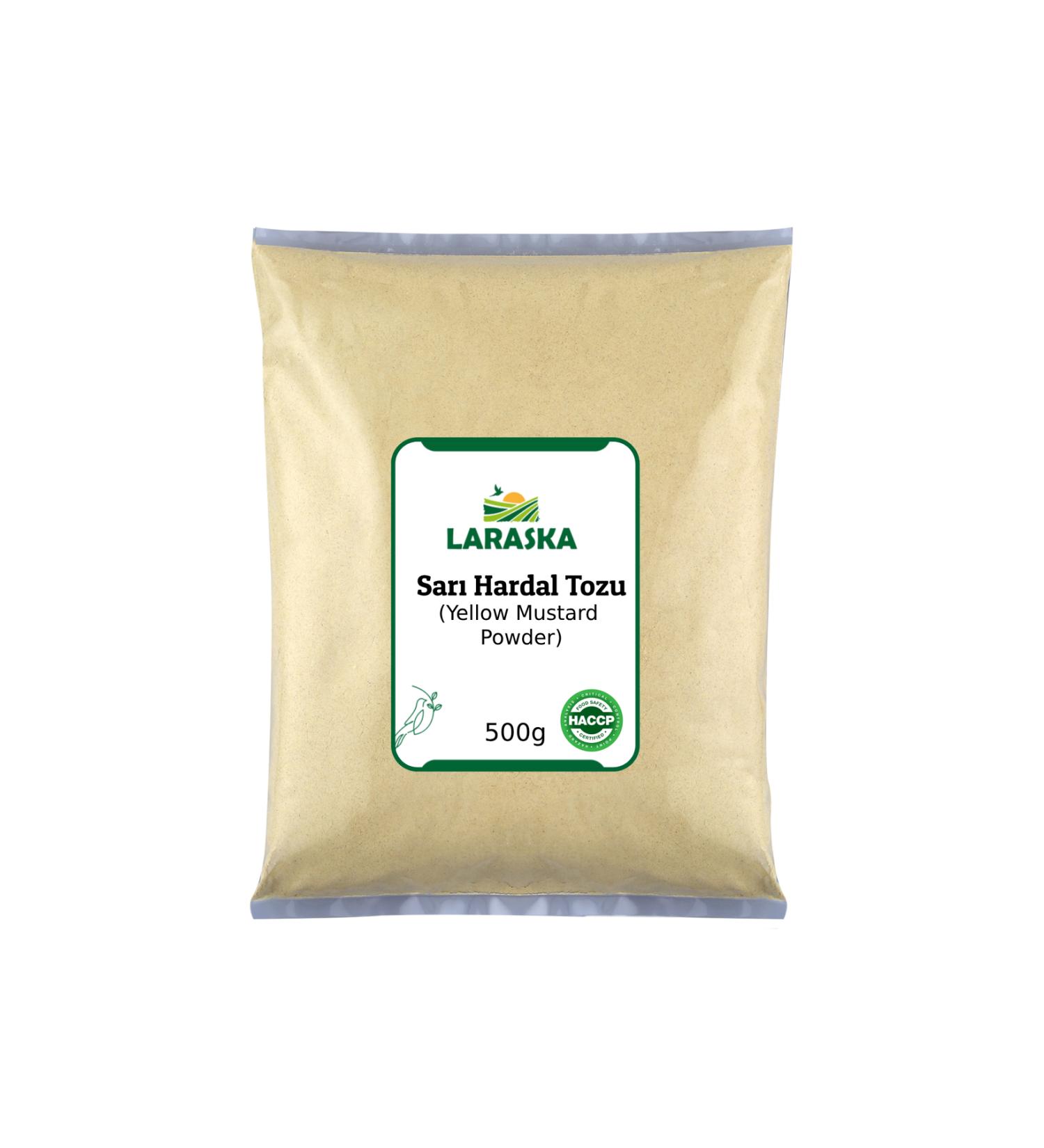 Laraska Yellow Mustard Powder 500g - Yellow Mustard Powder - Buy Online on GoSupps.com