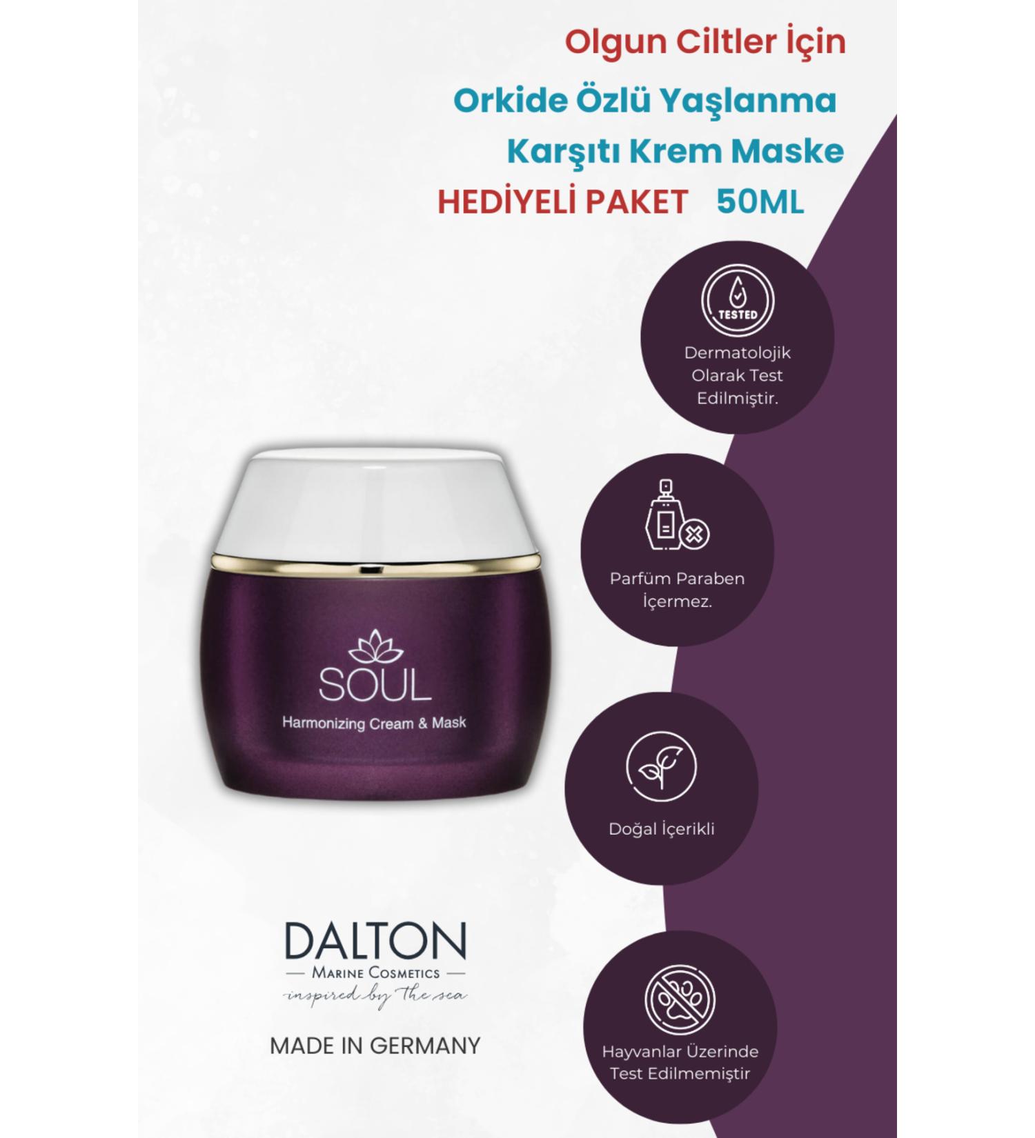 DALTON MARINE COSMETICS Magnolia Essence Anti-Wrinkle Soul Cream Mask for Mature Skin - Buy Online on GoSupps.com