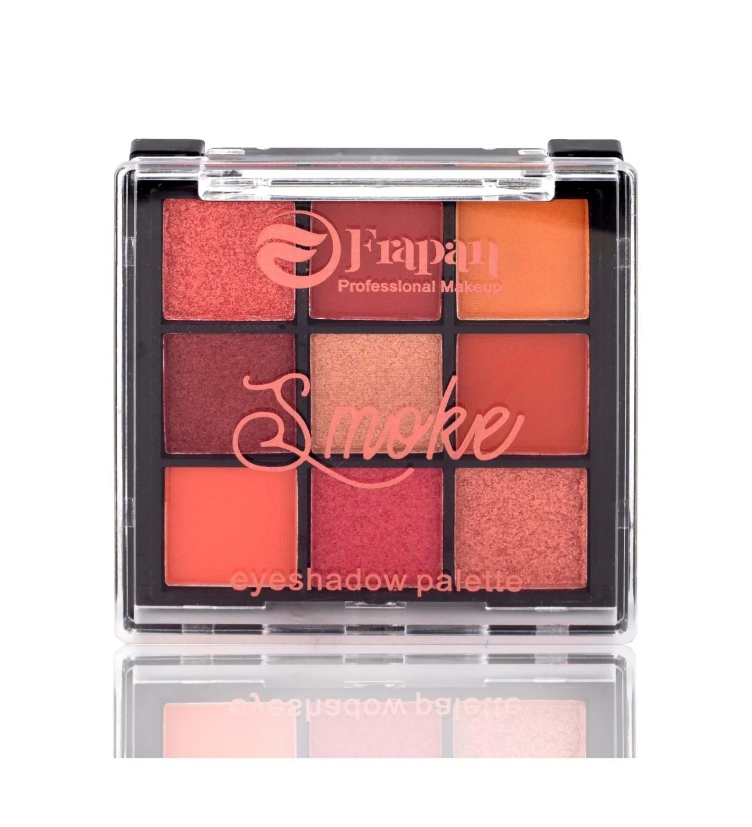 Frapan Smoke 9 Color Eyeshadow Palette No: 02