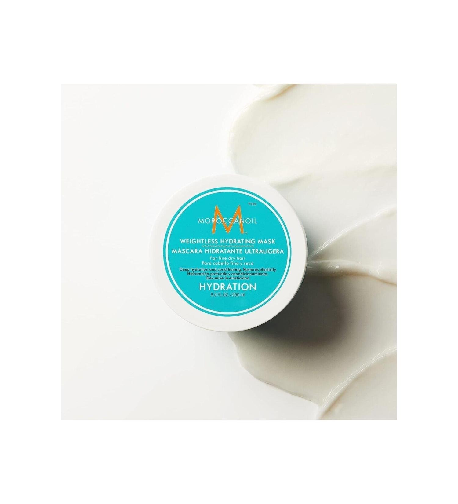 Moroccanoil Weightless Hydrating Mask Nourishing Anti-Breakage Mask for Damaged Hair 250ml - GEM1AS1SA4895