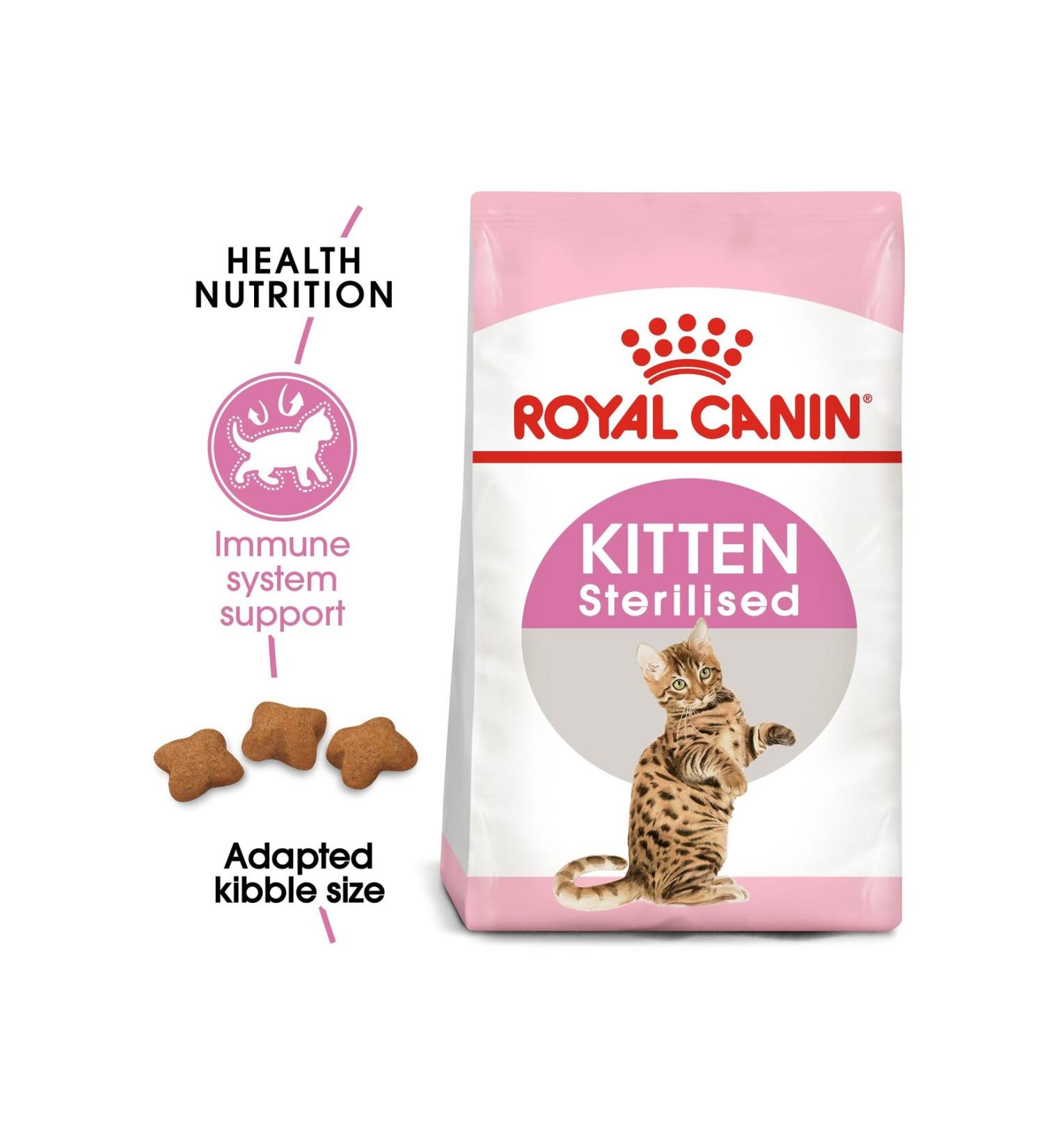 POLEXP Royal Canin Kitten Sterilized Neutered Dry Cat Food 2 Kg