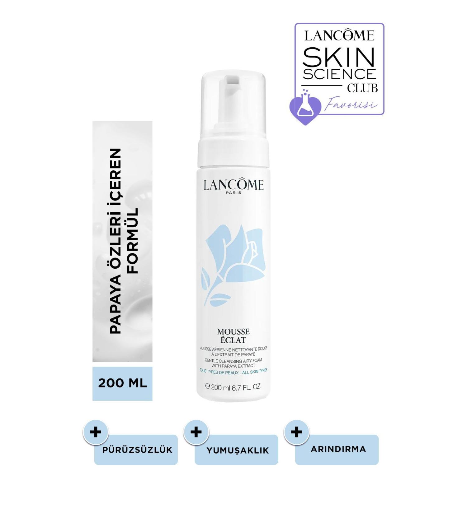 Lancome Mousse Eclat Foaming Facial Cleanser 200 ml 3605530741385