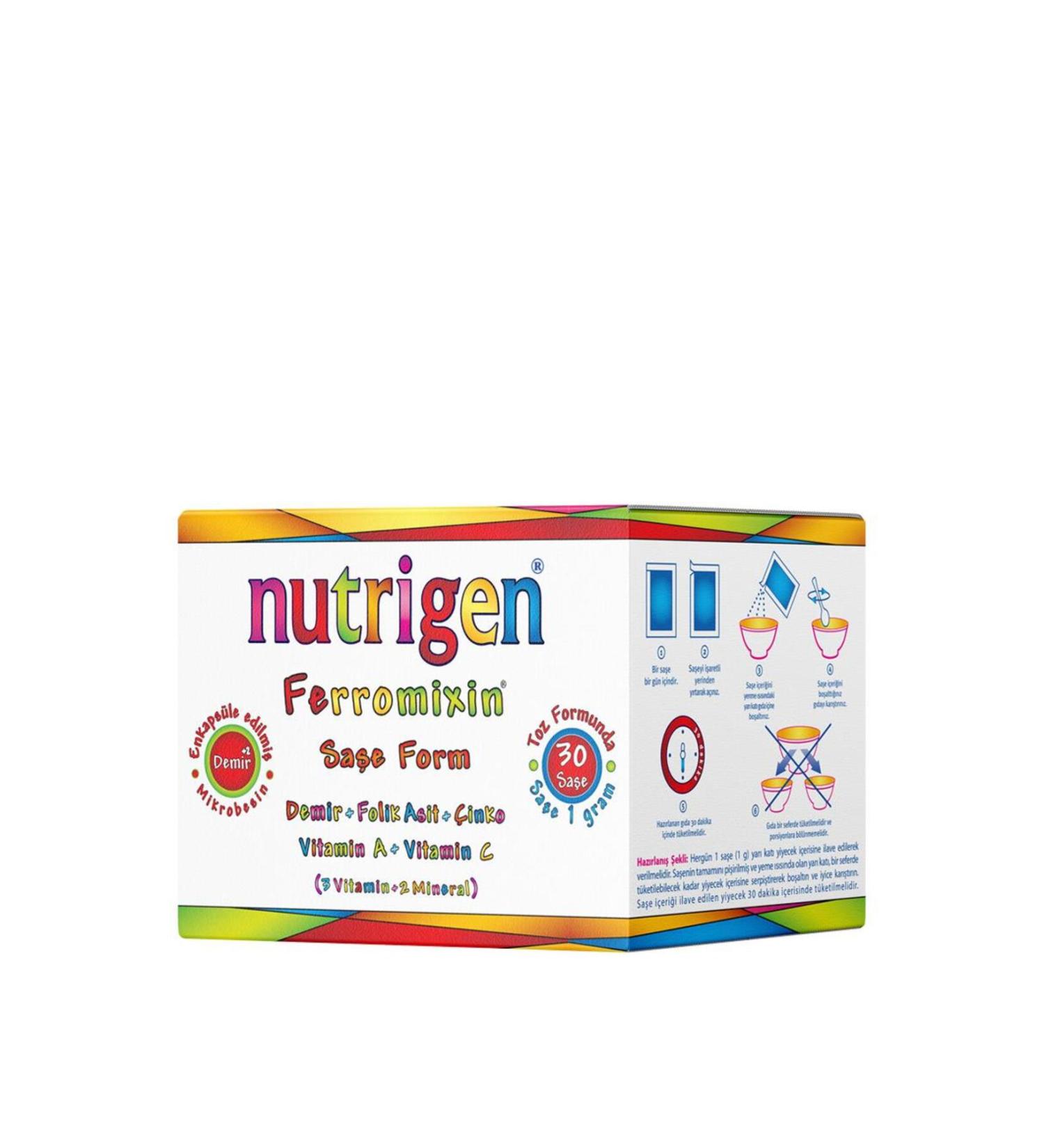 Nutrigen Ferromixin Sachet Form 30 Chassis