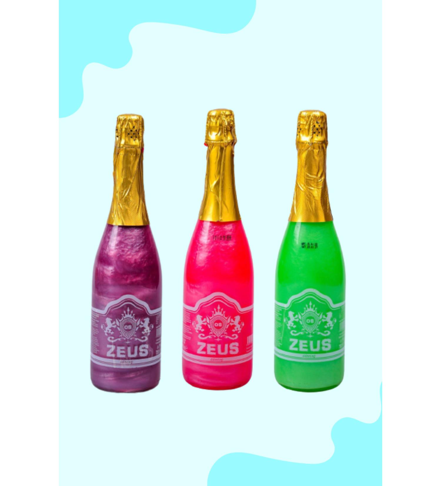 OS ZEUS 3l Glittery Non-Alcoholic Champagne