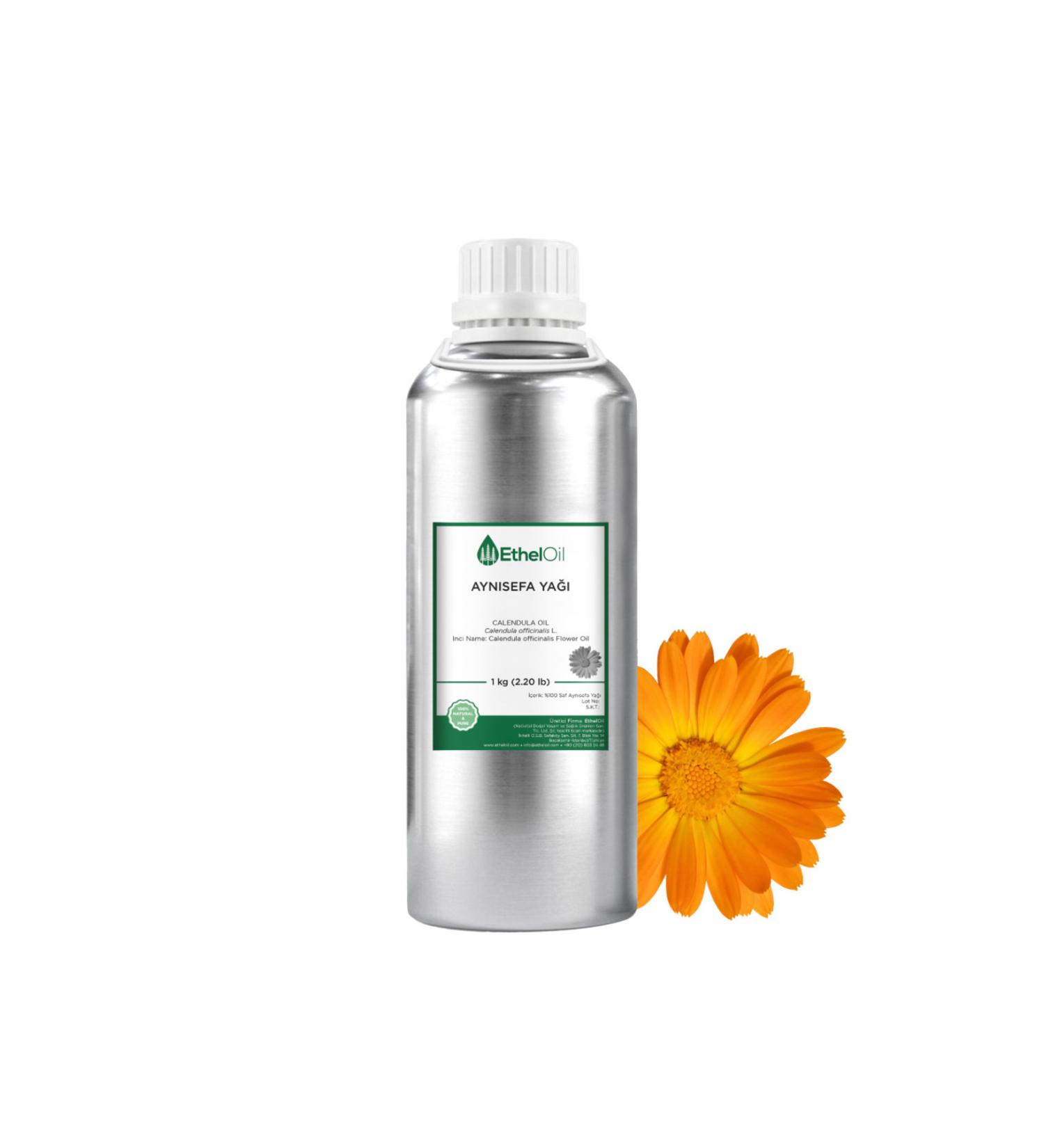Etheloil Calendula Infusion Oil - Etheloil - 1 kg - 0 Pure and Natural Infusion Oil - Manufacturer