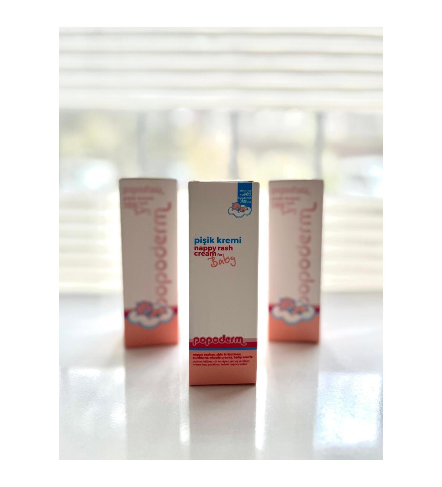 POPODERM Diaper Rash Cream 50 ml SET OF 3