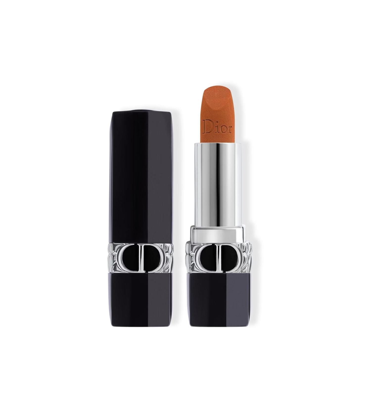 Dior Rouge Dior- 16 Hour Effective Pomegranate Flower Matte Metallic Velvet Satin Finish Lipstick