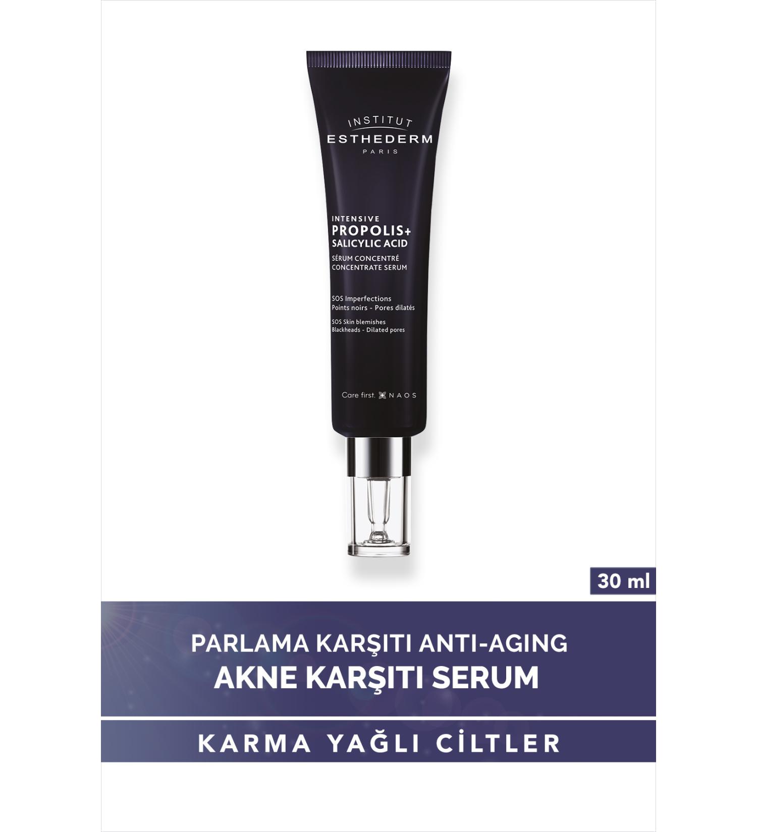 INSTITUT ESTHEDERM ESTHEDERM INTENS VE PROPOL S SK N BR GHTEN NG SALICYLIC ACID CONCENTRATED SERUM 30ML DKH R515