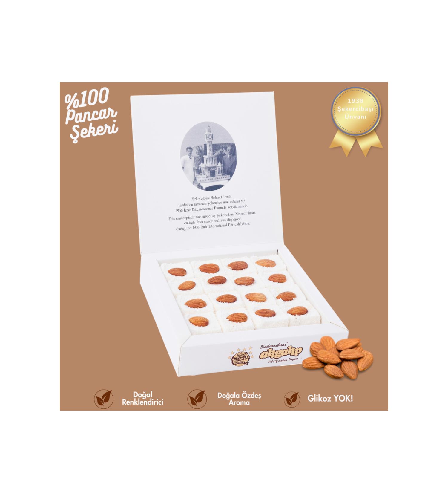 ekerci Ali Galip COCONUT AND BLACK ALMOND PUREE (500GR)