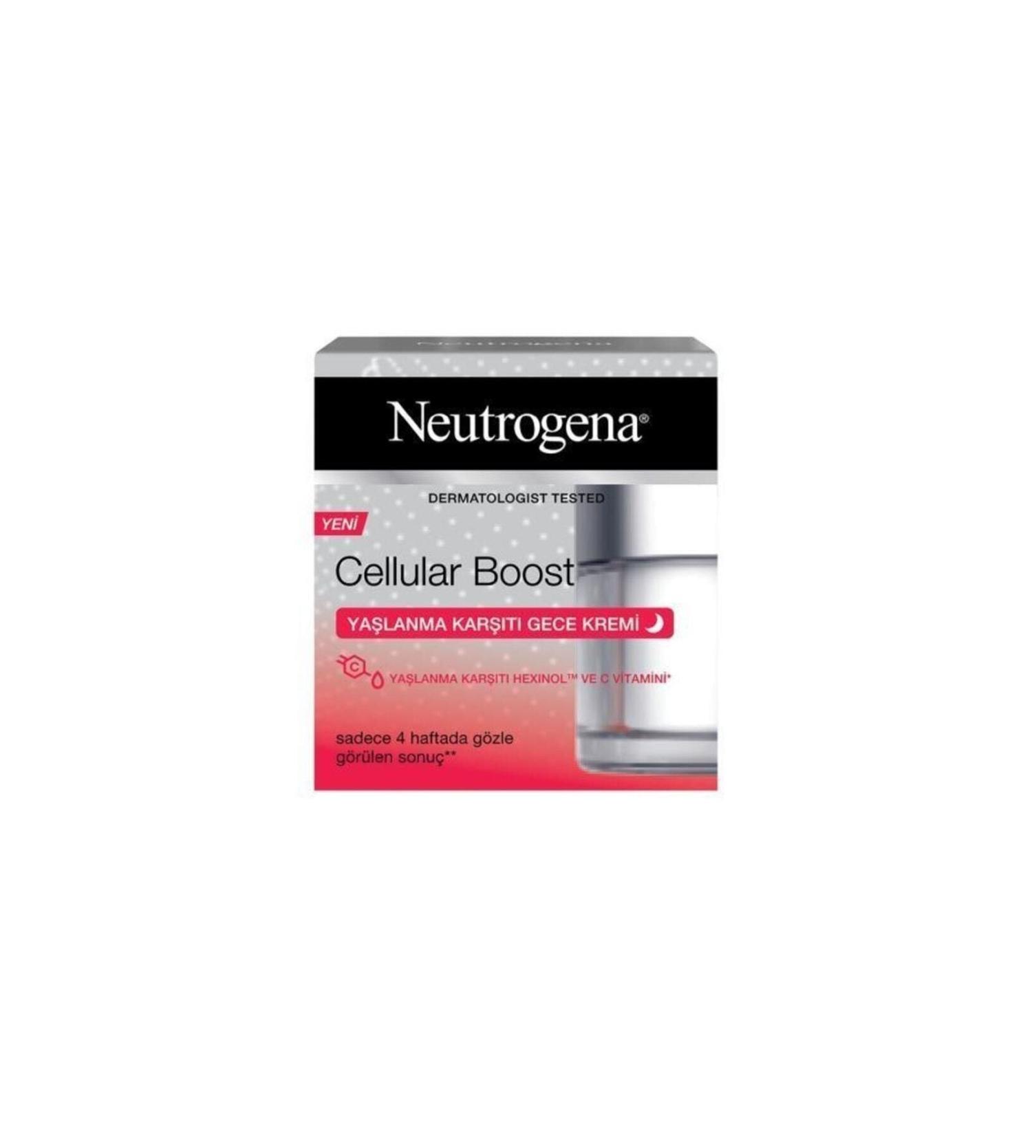 Neutrogena CELLULAR BOOST SKIN BRIGHTENING INTENSE EFFECT NIGHT CREAM 50 ML GKHAIR712