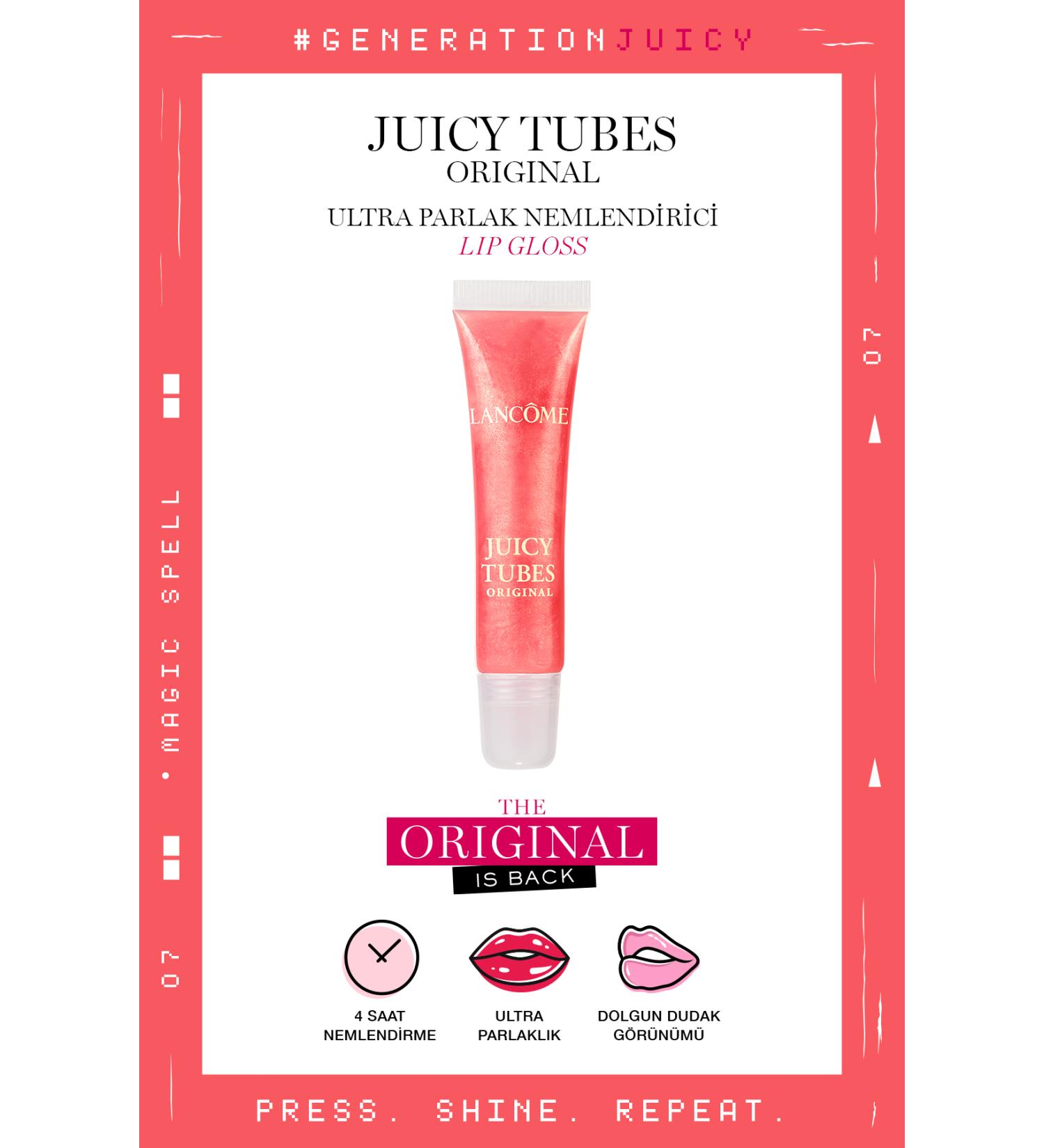 Lancome Juicy Tubes Moisturizing Lip Gloss 07 Magic Spell 3605972352408 - Buy Online on GoSupps.com