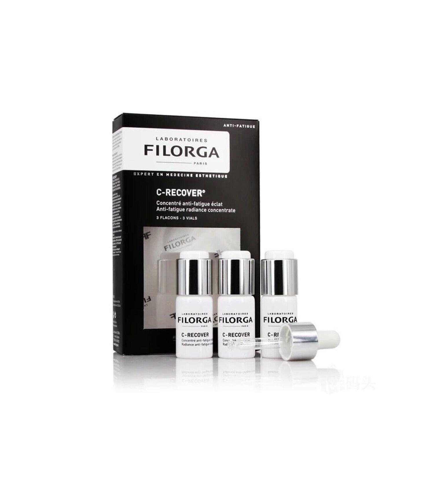 Filorga Anti-Fatigue Concentrate Serum Designed for Radiance and Youthful Skin 3 x 10 ml