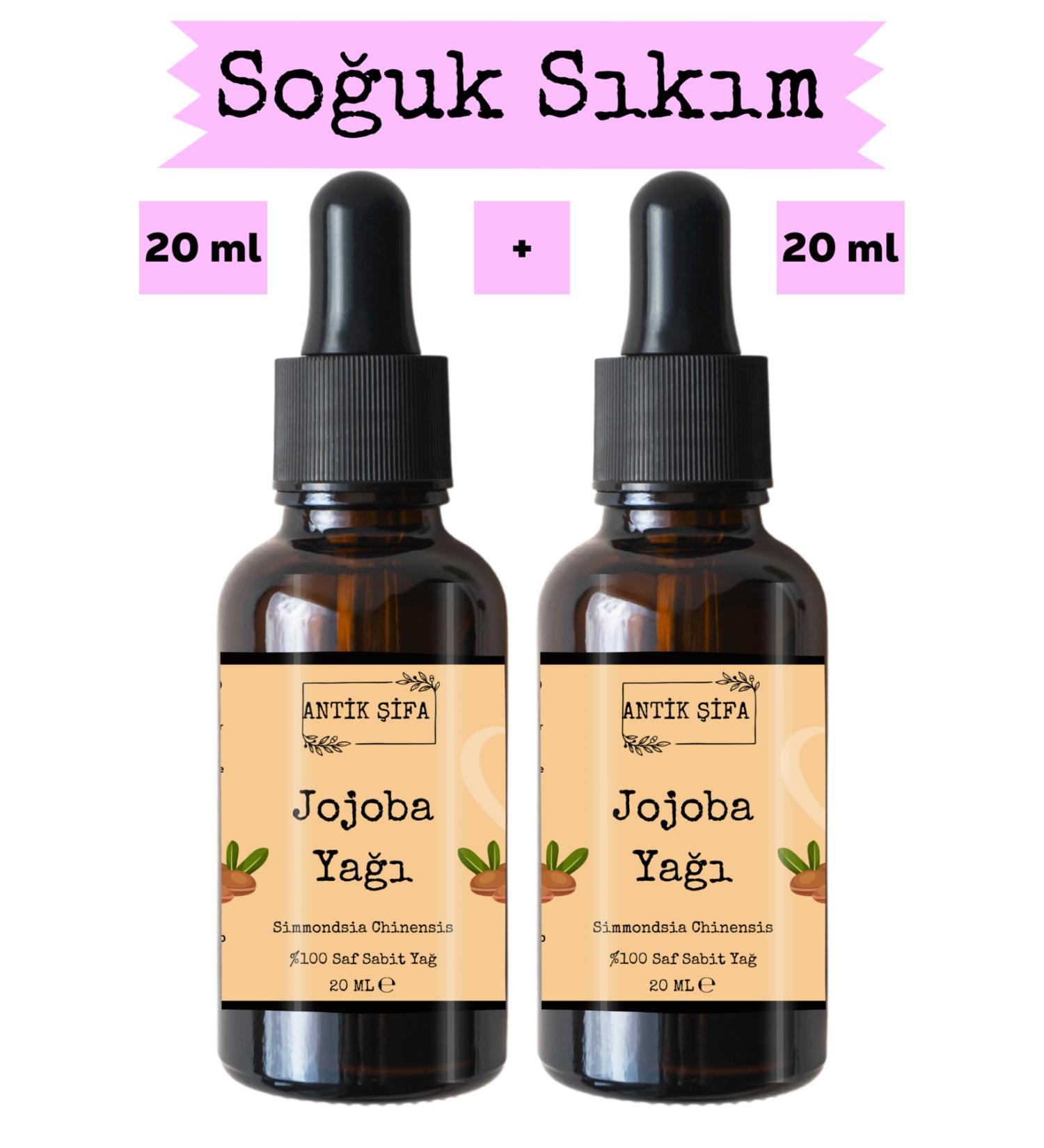 Ancient Healing Jojoba Oil 0 Pure Undiluted - ( 2 X 20ml)