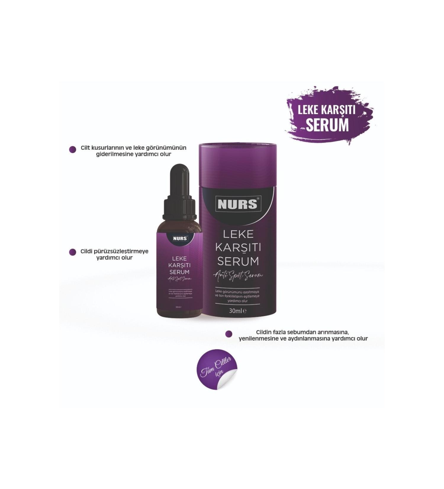 Nurs Anti-Stain Nourishing Repair Skin Tone Equalizing and Brightening Skin Care Serum 30ml