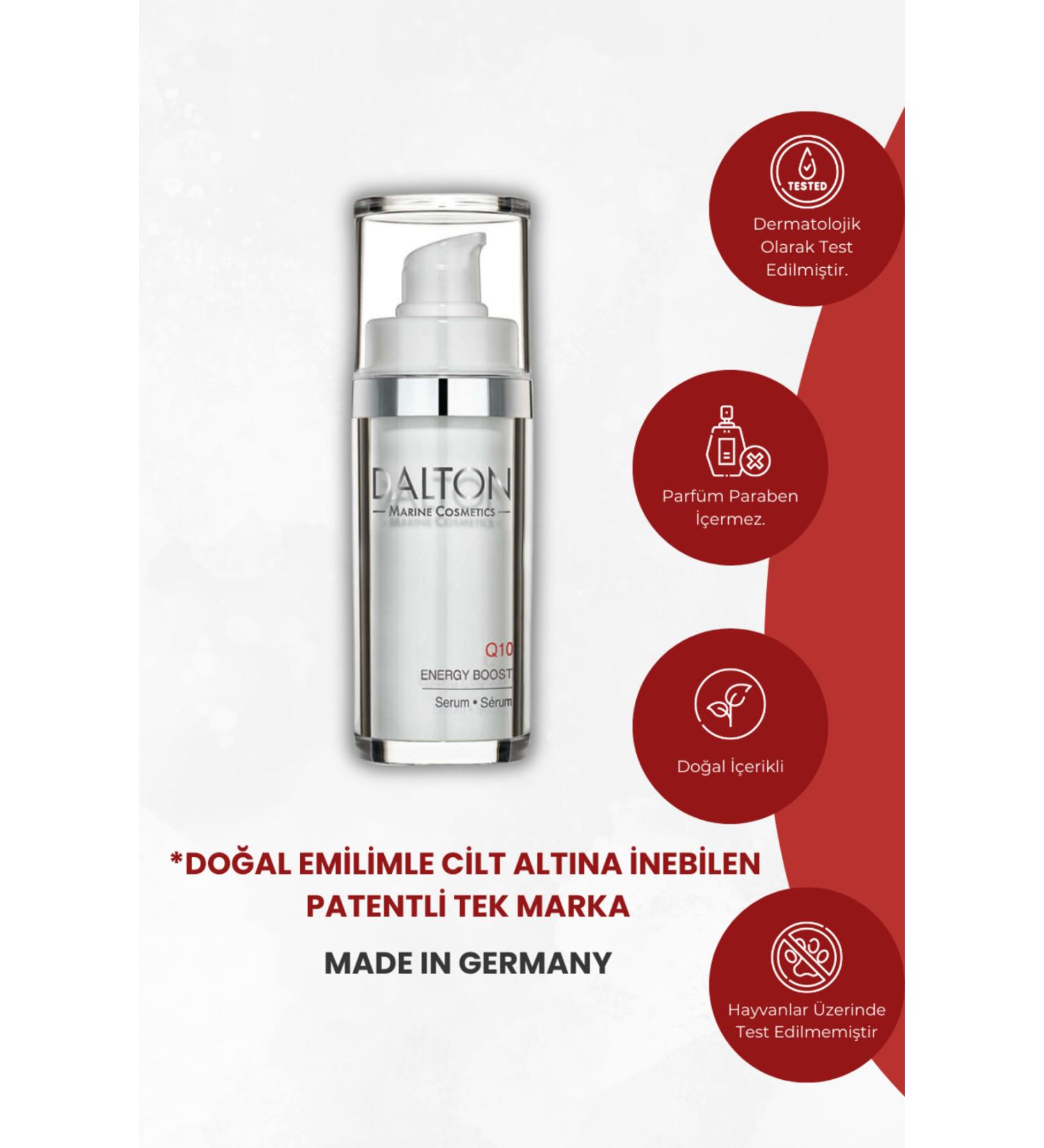 DALTON MARINE COSMETICS Brightening Smoothing and Revitalizing Q10 Anti Aging Serum for Damaged Mature Skin - Buy Online on GoSupps.com