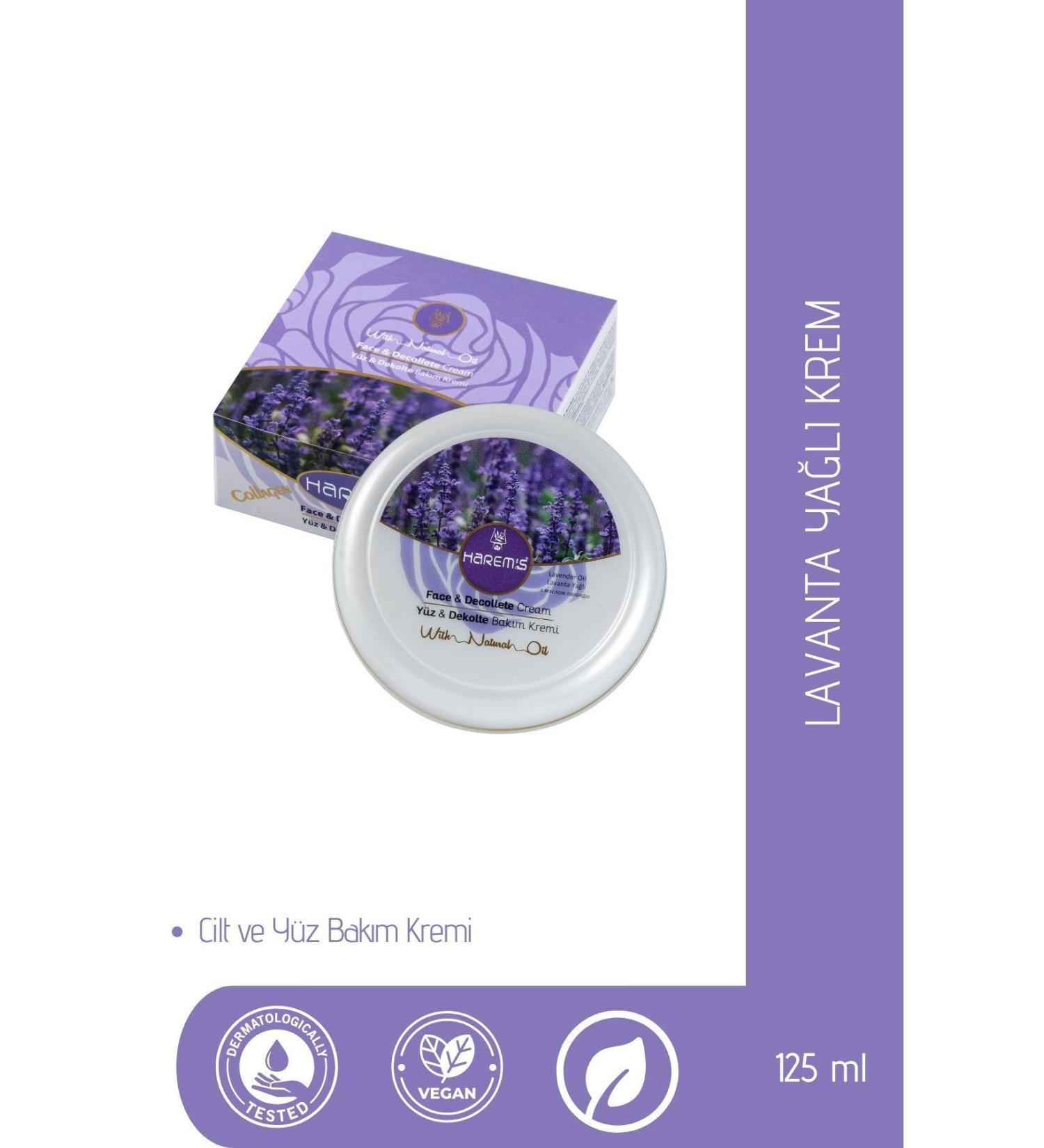 HAREM'S Harems Lavender Skin Care Cream 125 ml - Buy Online on GoSupps.com