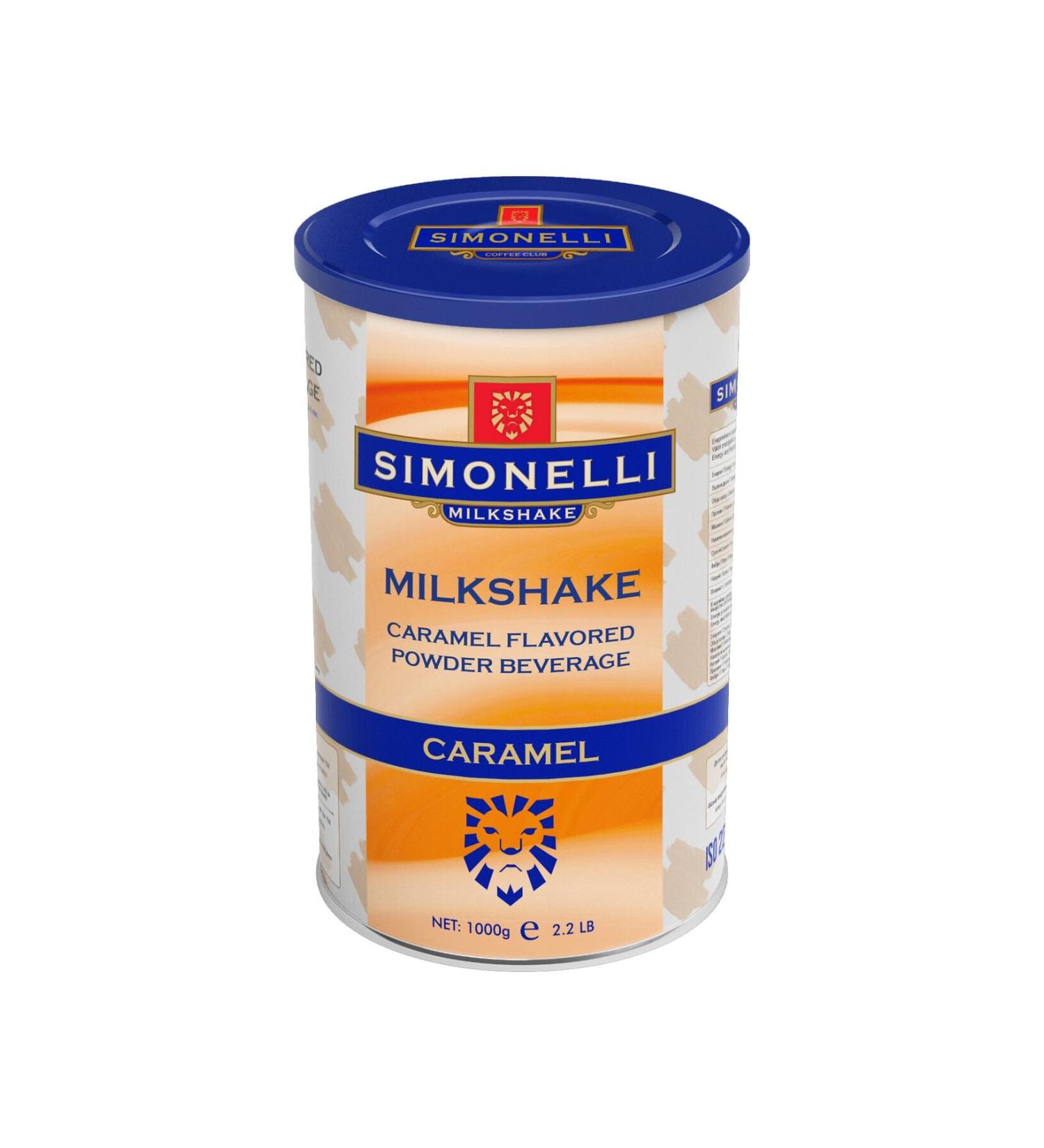 Simonelli Milkshake| Caramel |1000 gr |