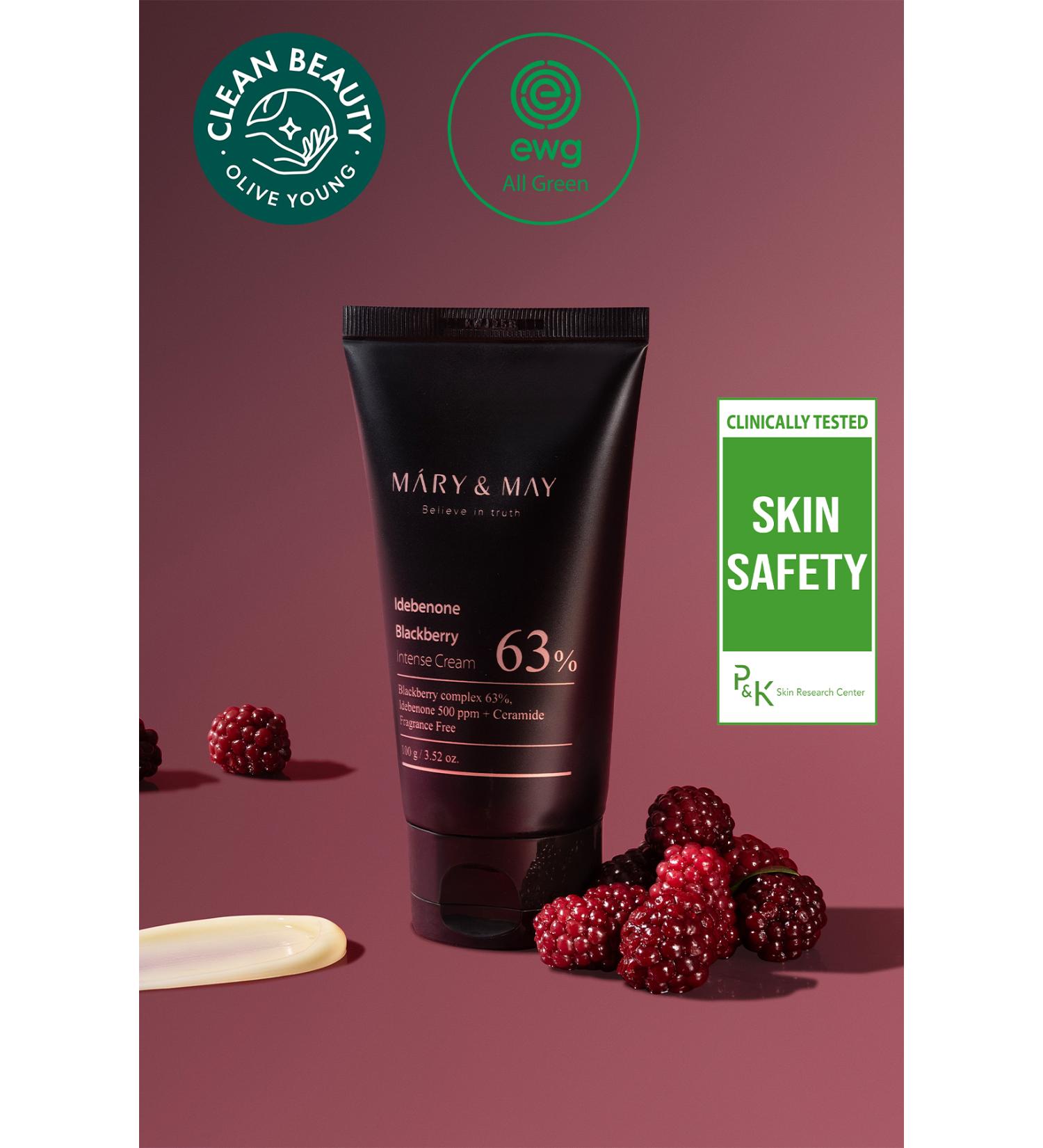 Mary & May Mary&May Idebenone+Blackberry Intense Cream 100g