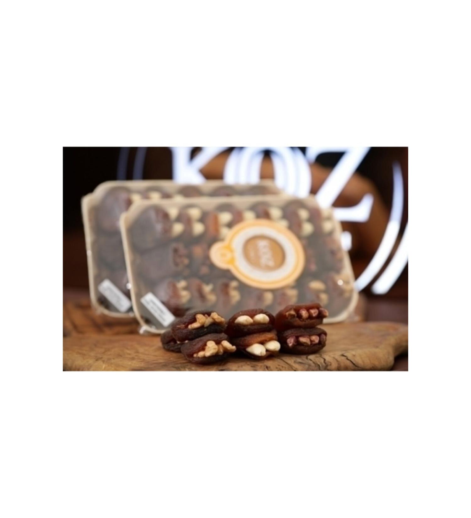 KOZ NUTS Natural Apricots with Nuts 21 Pieces