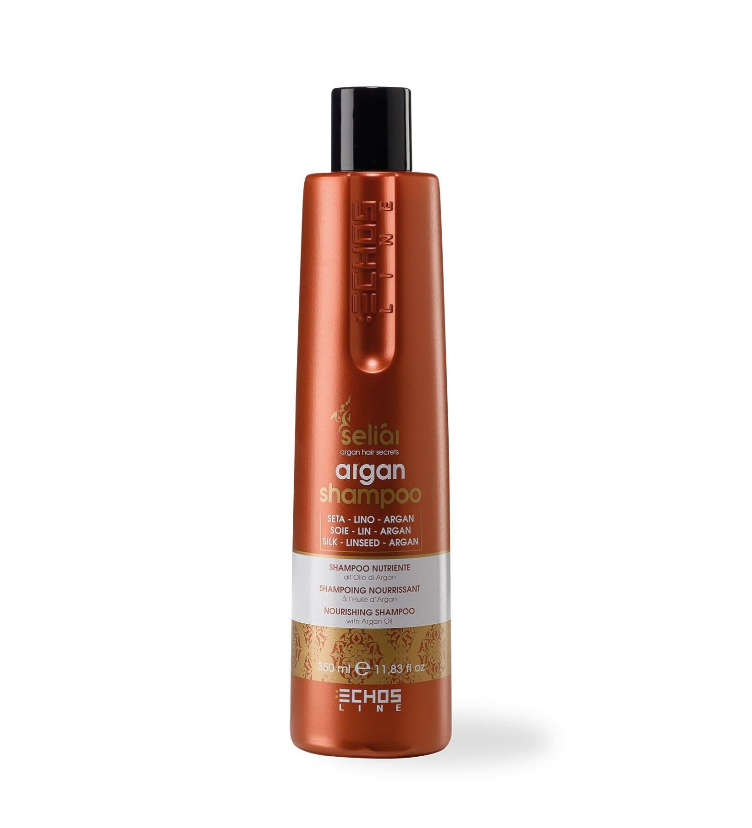 Echosline Seliar Argan - Shampoo That Gives Shine to Hair with Argan Miracle Effect 350 Ml
