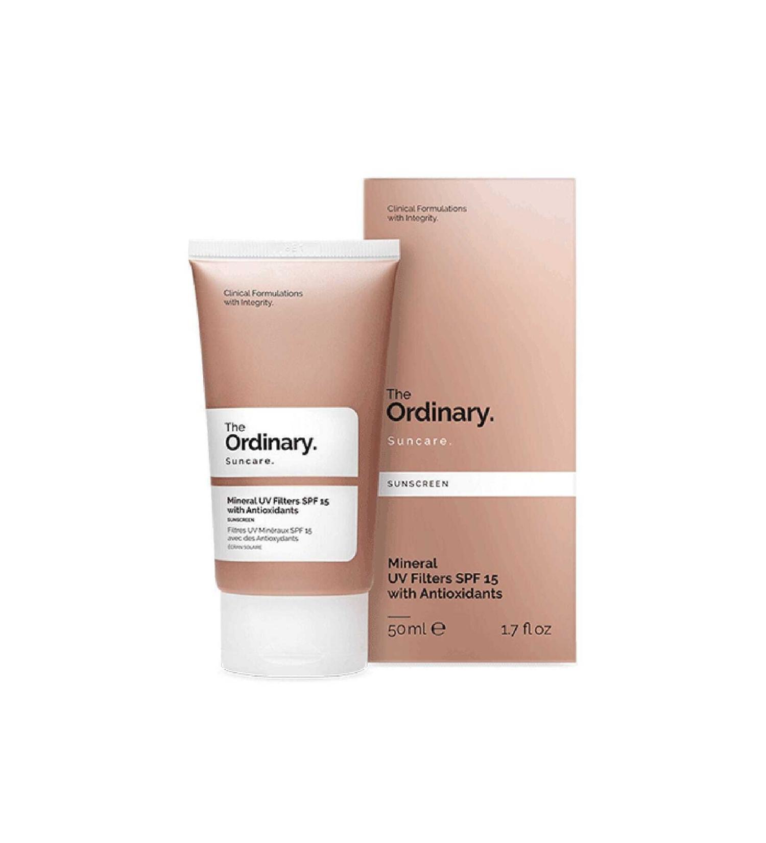 The Ordinary Sunscreen - Mineral UV Filters SPF 15 with Antioxidants 769915193688