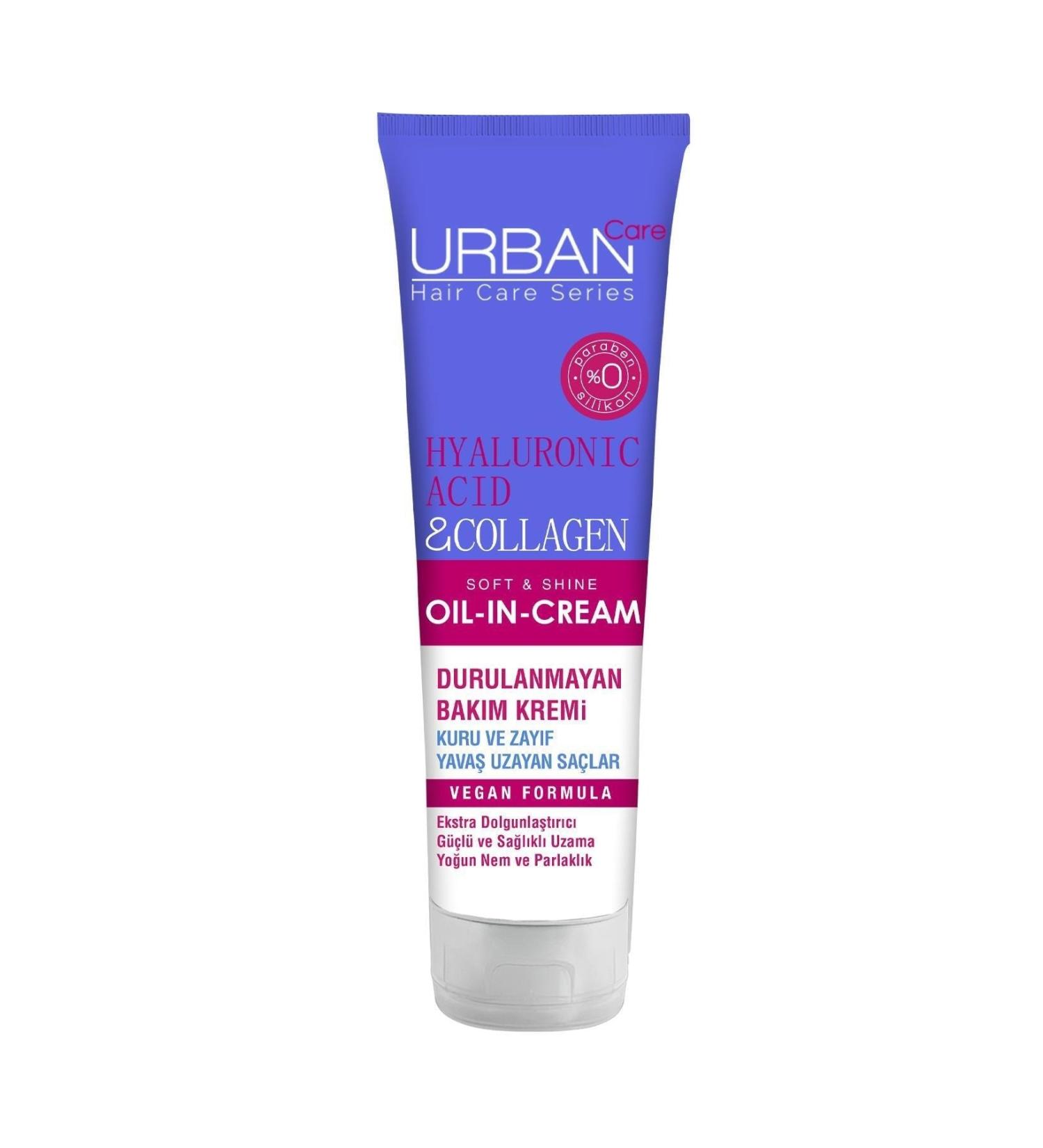 Urban Care Urban Hyalluronic Acid & Collagen Leave-In Care Cream 150ml