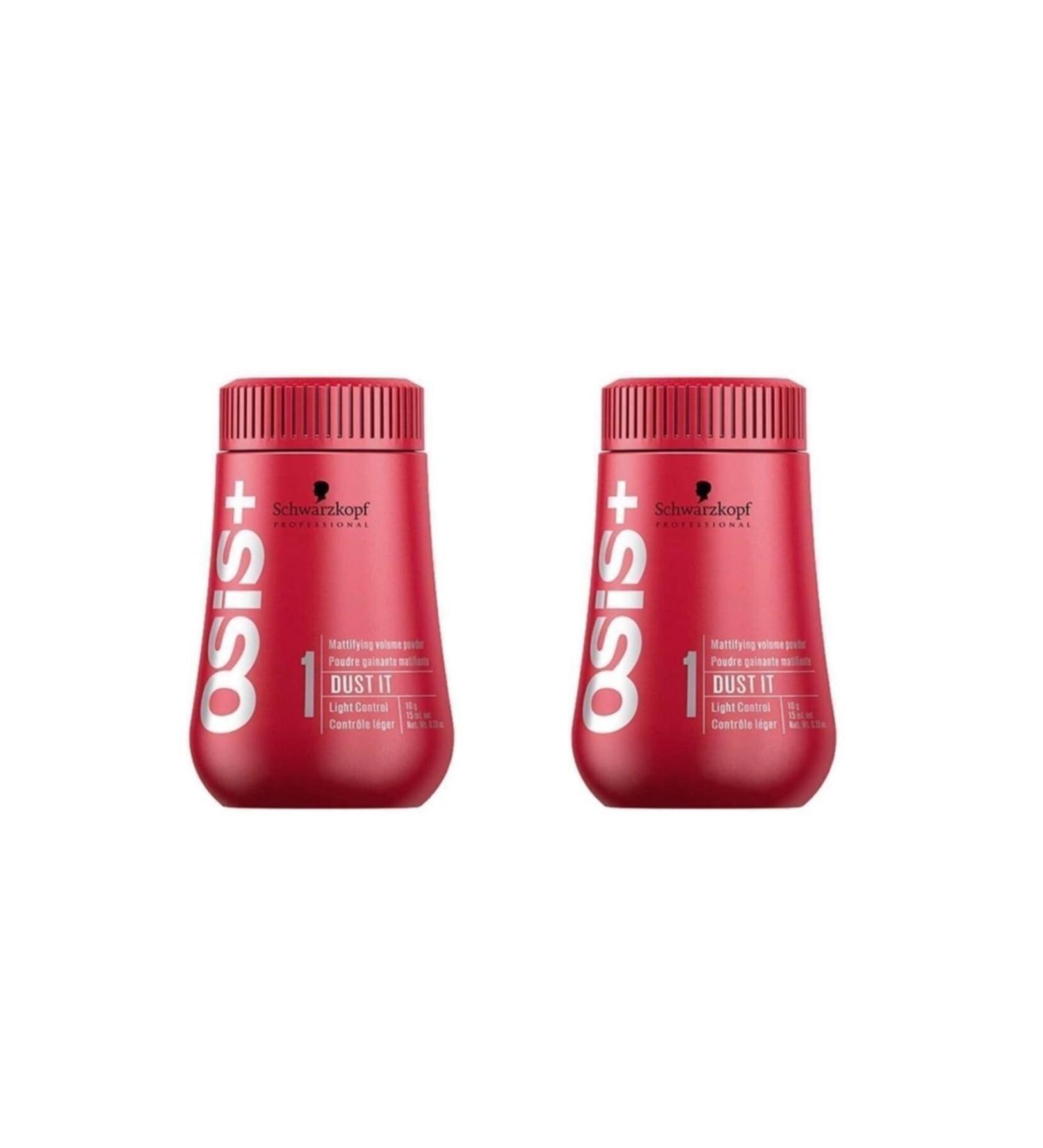 Schwarzkopf Osis Dust It Hair Volumizing Matte Powder 10 ml 2 Pack