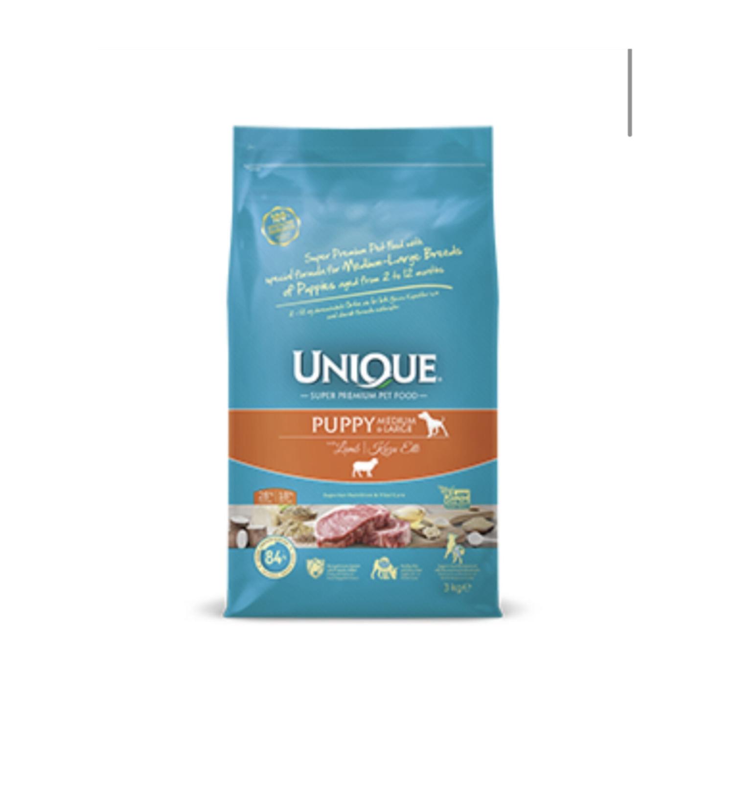 Unique Lamb Meat Puppy Food for Medium Large Breeds