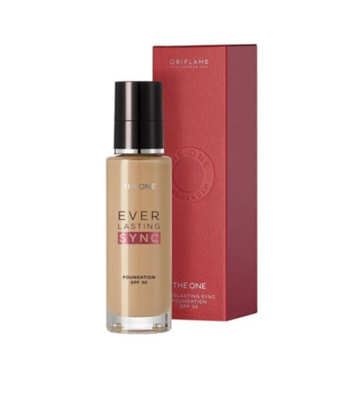 Oriflame The One Everlasting Sync Foundation Light Beige Natural 35783