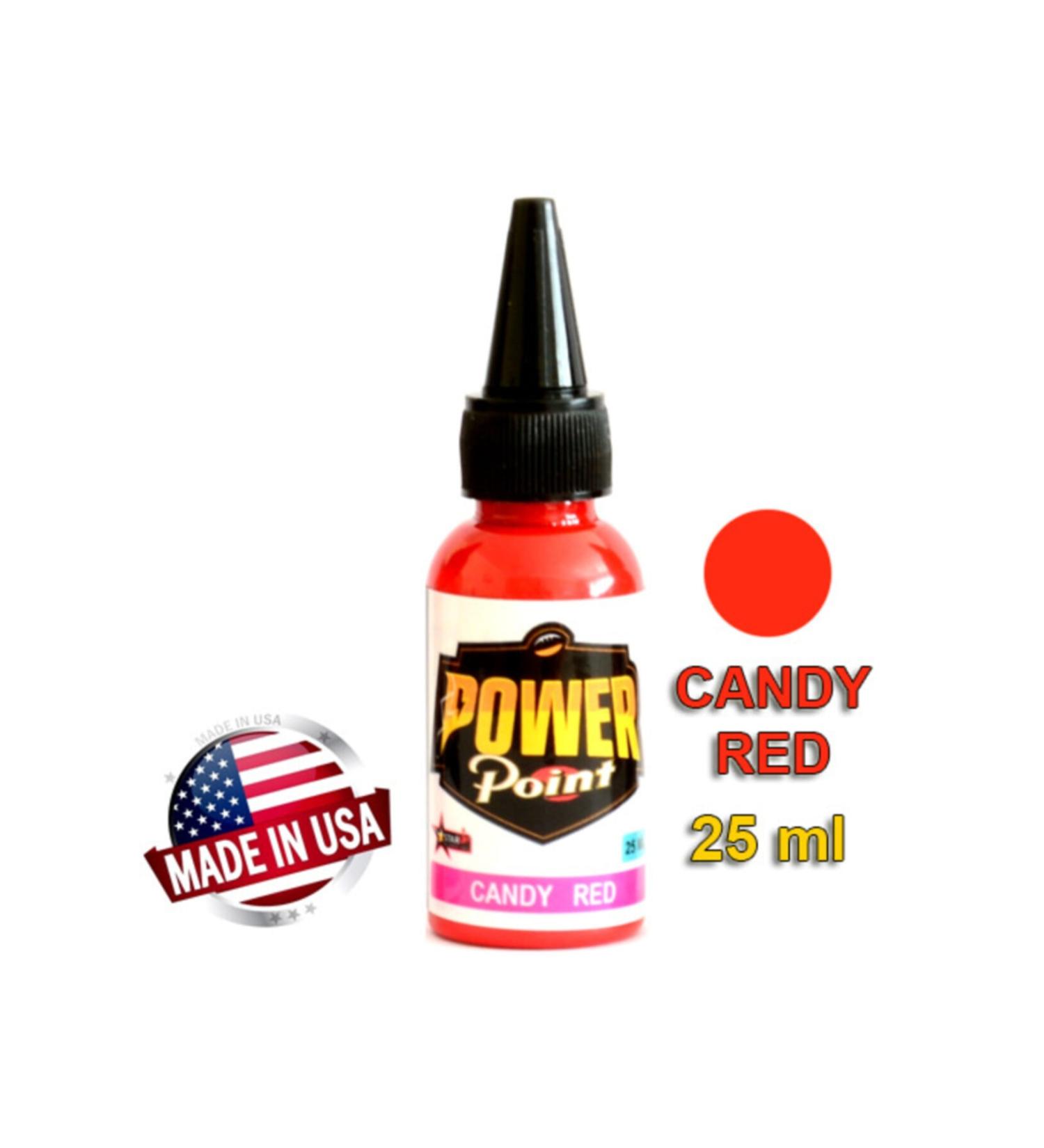 POWER POINT Permanent Makeup Lip Color Candy Red 25 Ml
