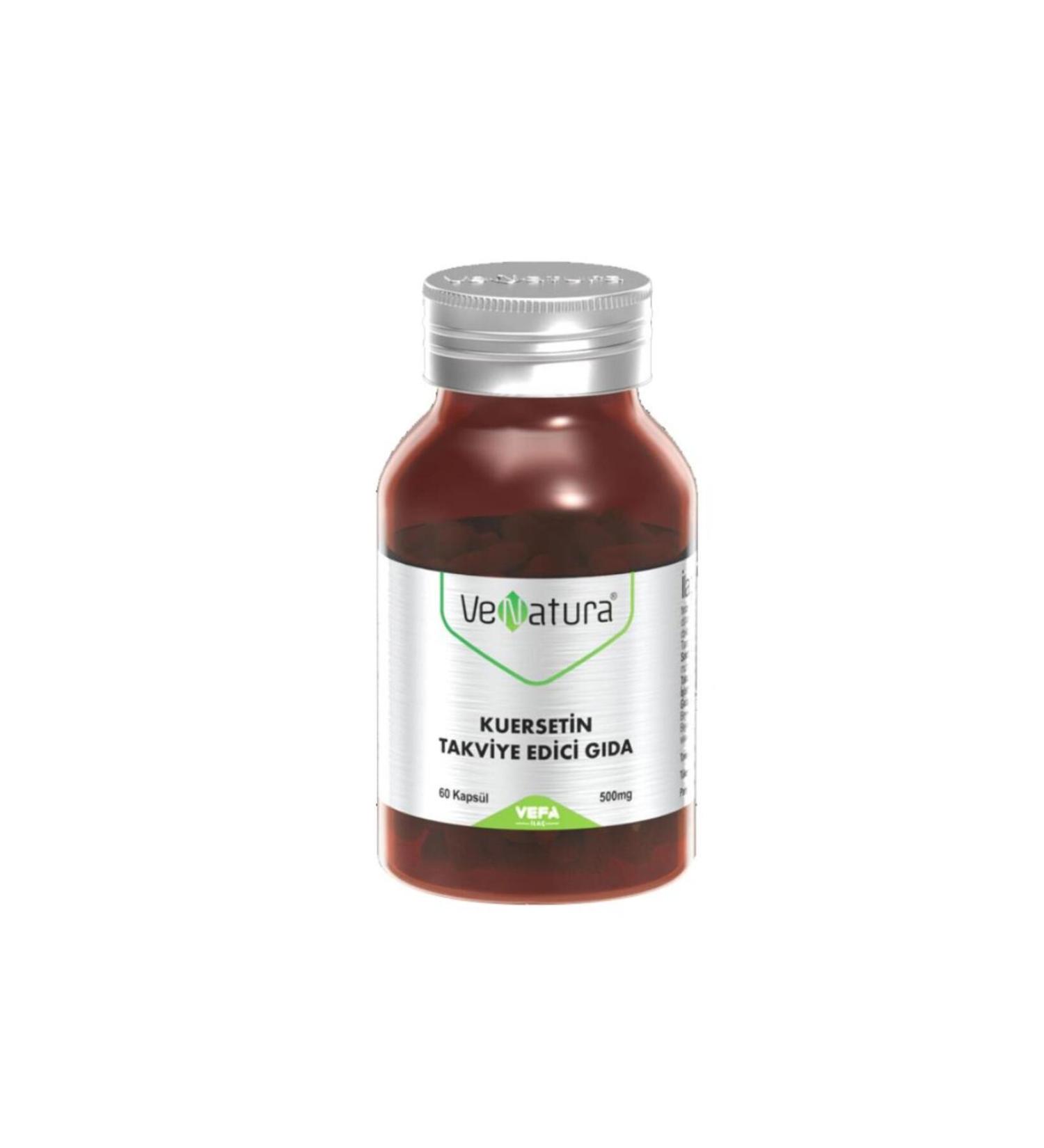 Venatura Quercetin Food Supplement 60 Capsules (E2'quality)