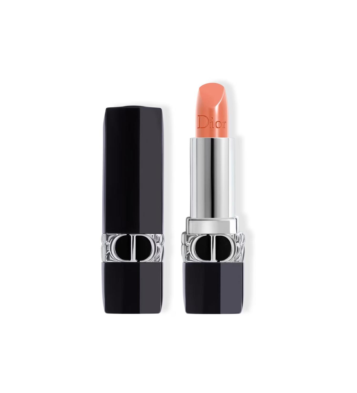 Dior Rouge Dior Floral Care-Pomegranate and Fig Tree Content 24-Hour Effective Moisturizing Matte & Satin Finish Lipstick