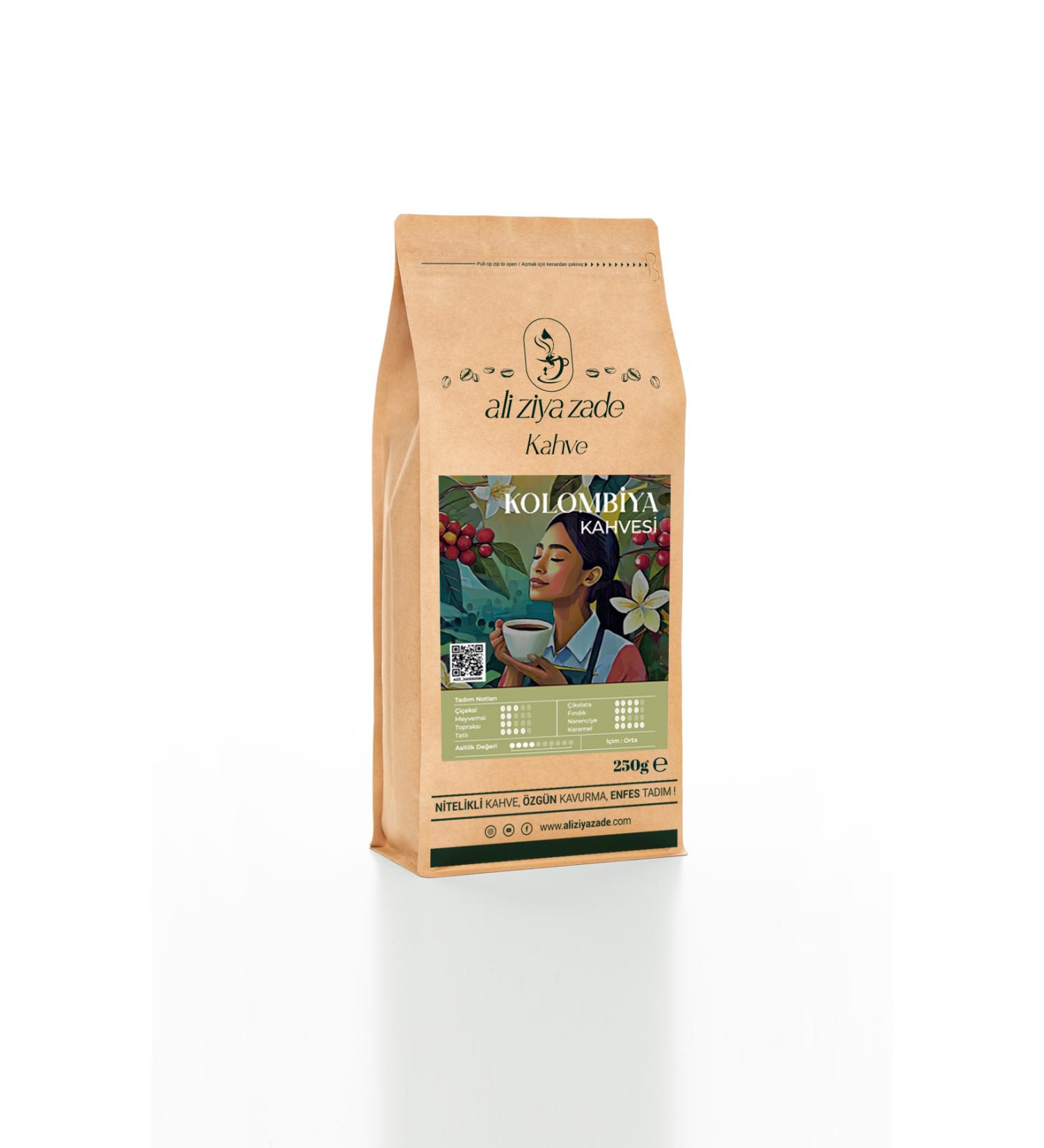 Ali Ziya Zade Colombian Coffee 250 Gr.