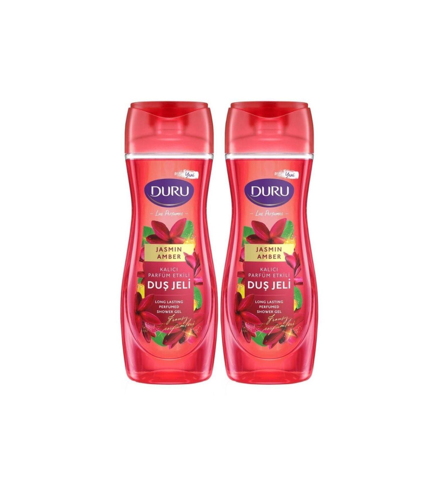 Duru Shower Gel Lux Perfumes Jasmin & Amber 450+450m