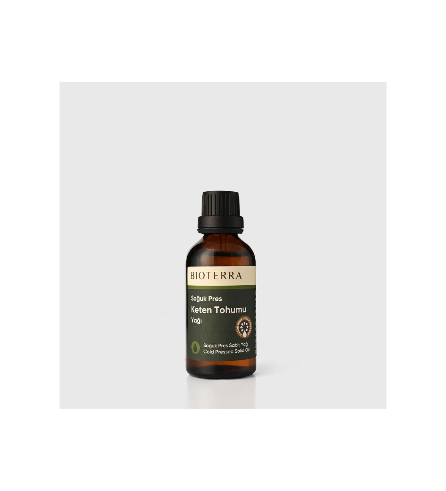 Bioterra Linseed Oil 50 ml - Buy Online on GoSupps.com