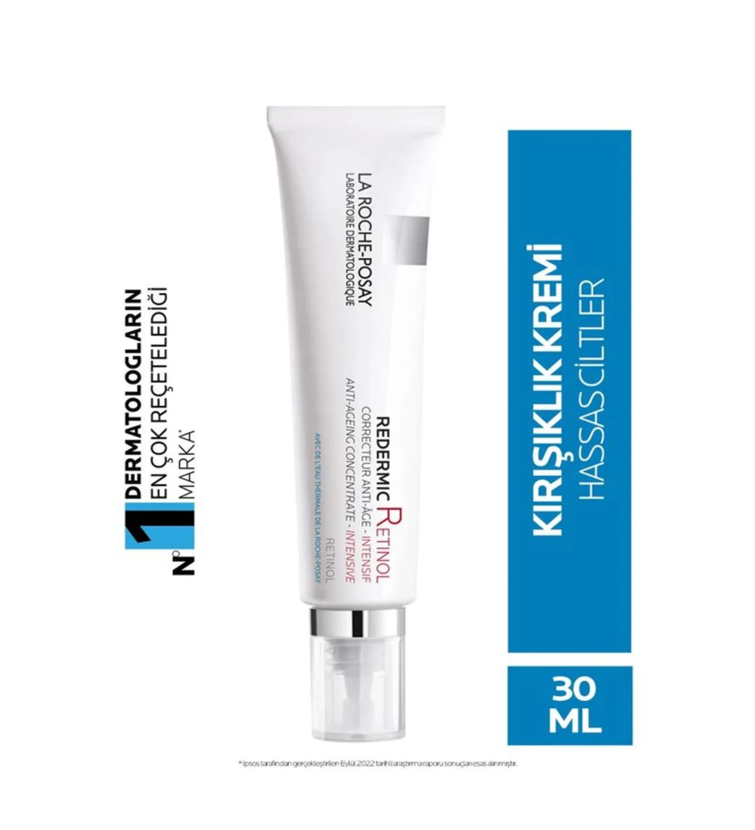La Roche Posay LA ROCHE-POSAY REDERMIC RETINOL CONCENTRATE REDERMIC RETINOL ANTI-WRINKLE CARE CREAM-30 ML