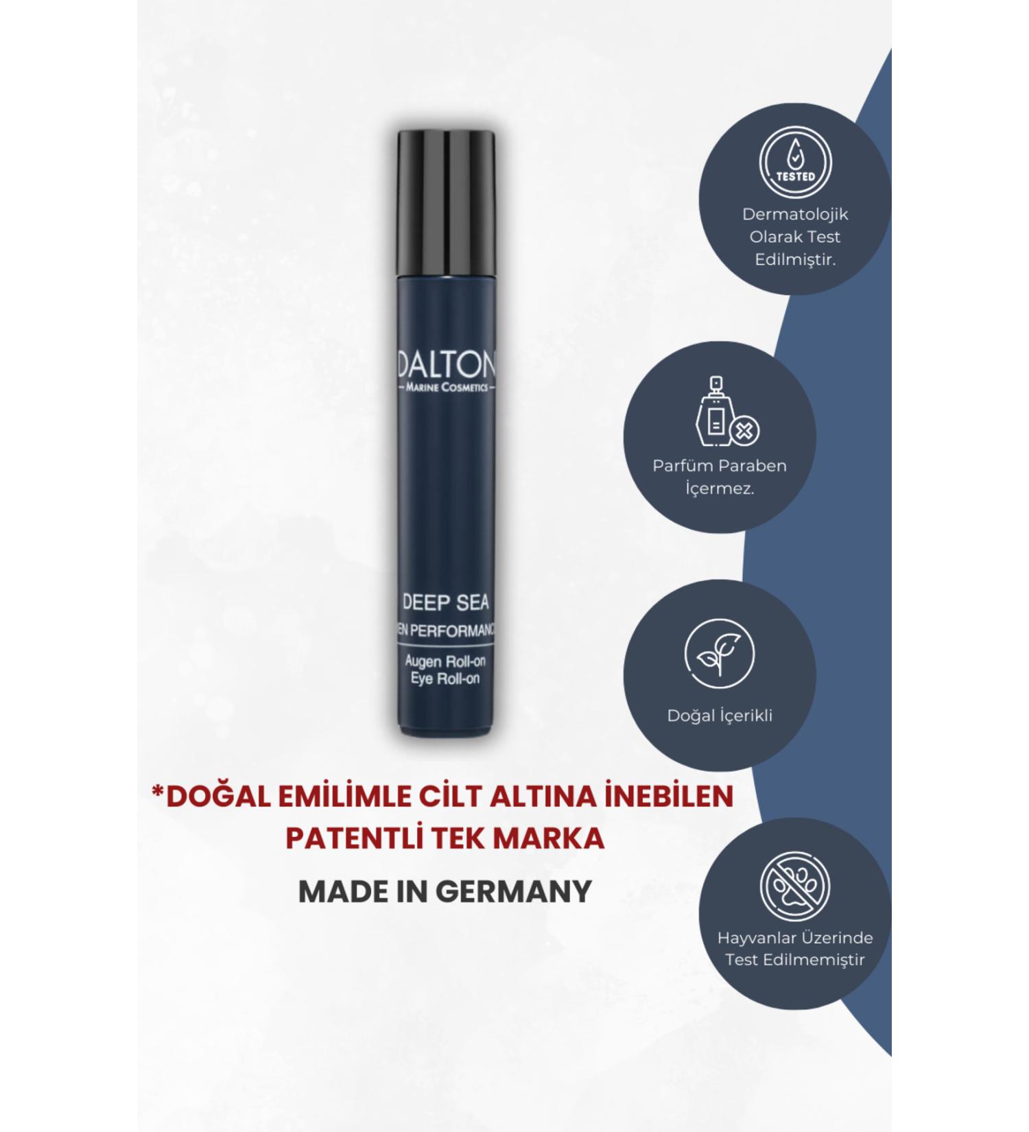 DALTON MARINE COSMETICS Deep Sea - Anti-aging Eye Roll On for Men's Skin - Buy Online on GoSupps.com