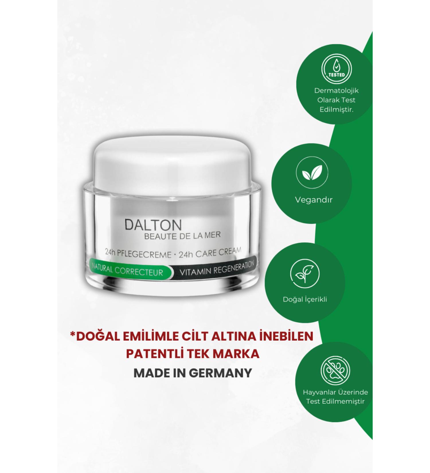 DALTON MARINE COSMETICS Renewing Protective and Repairing Vitamin Natural Correcteur Care Cream for Damaged Skin