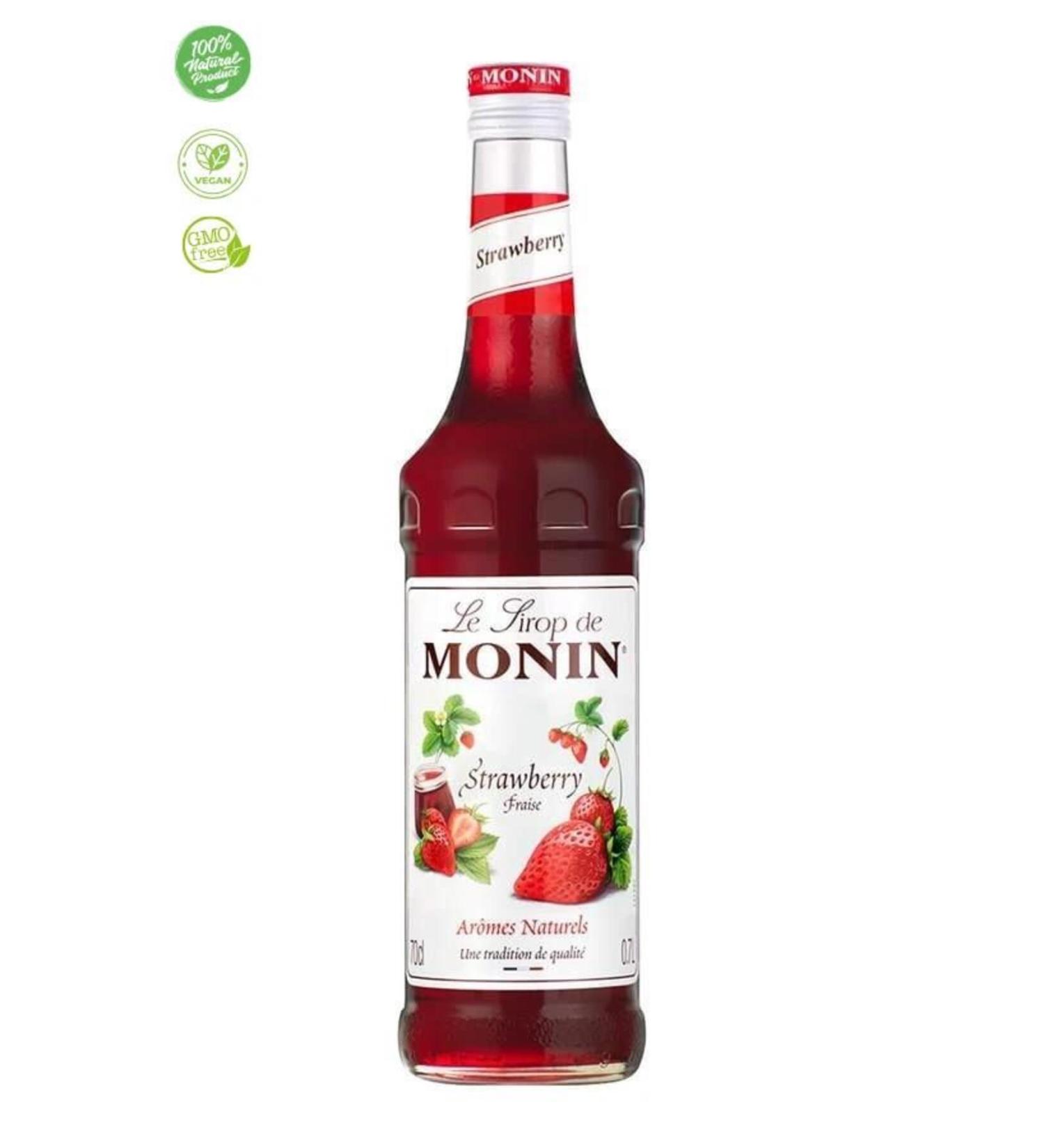 Monin Strawberry Syrup 700 Ml