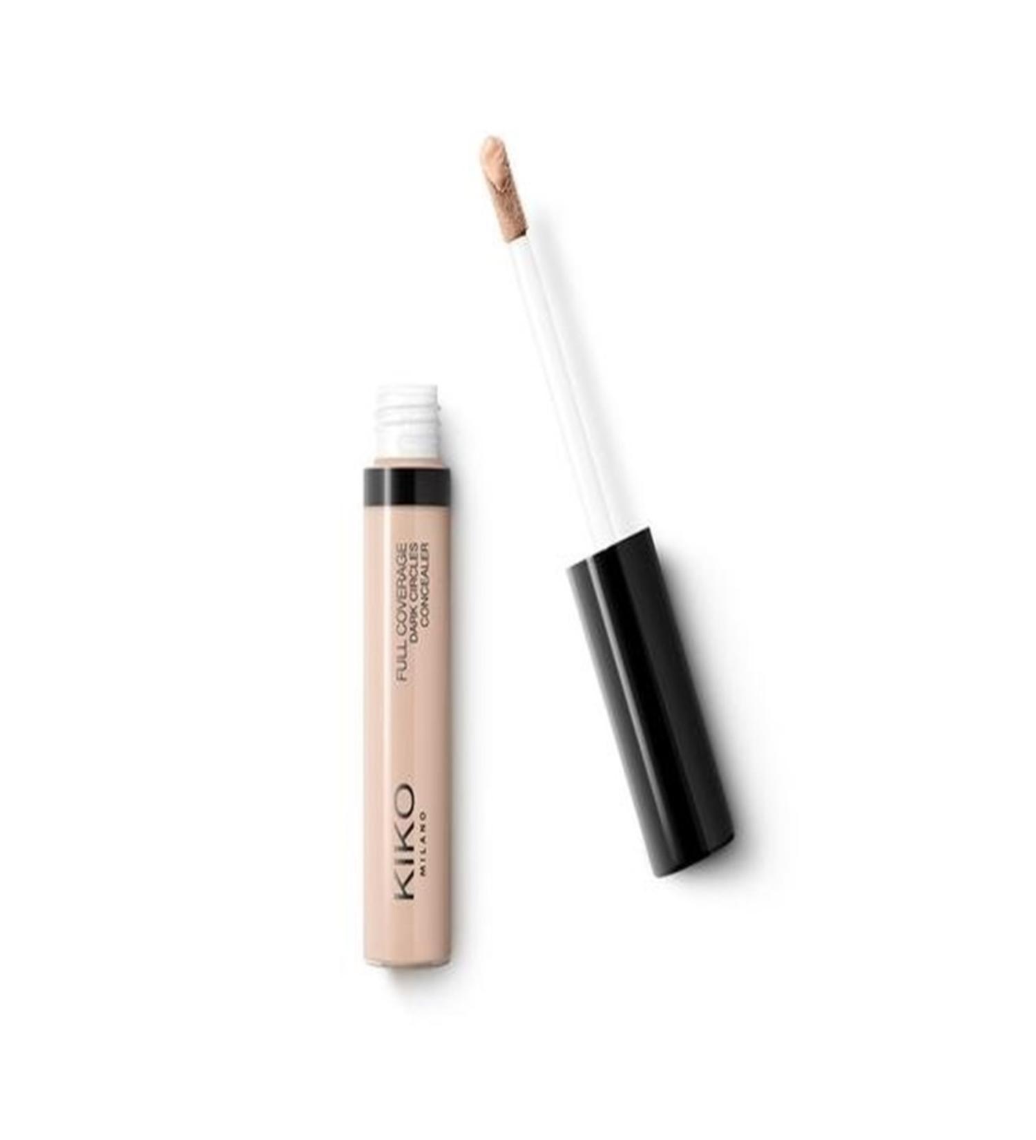 KIKO FULL COVERAGE DARK CIRCLES - Long-lasting Anti-Dark Circle and Blemish Concealer Up to 10 Hours 8ml