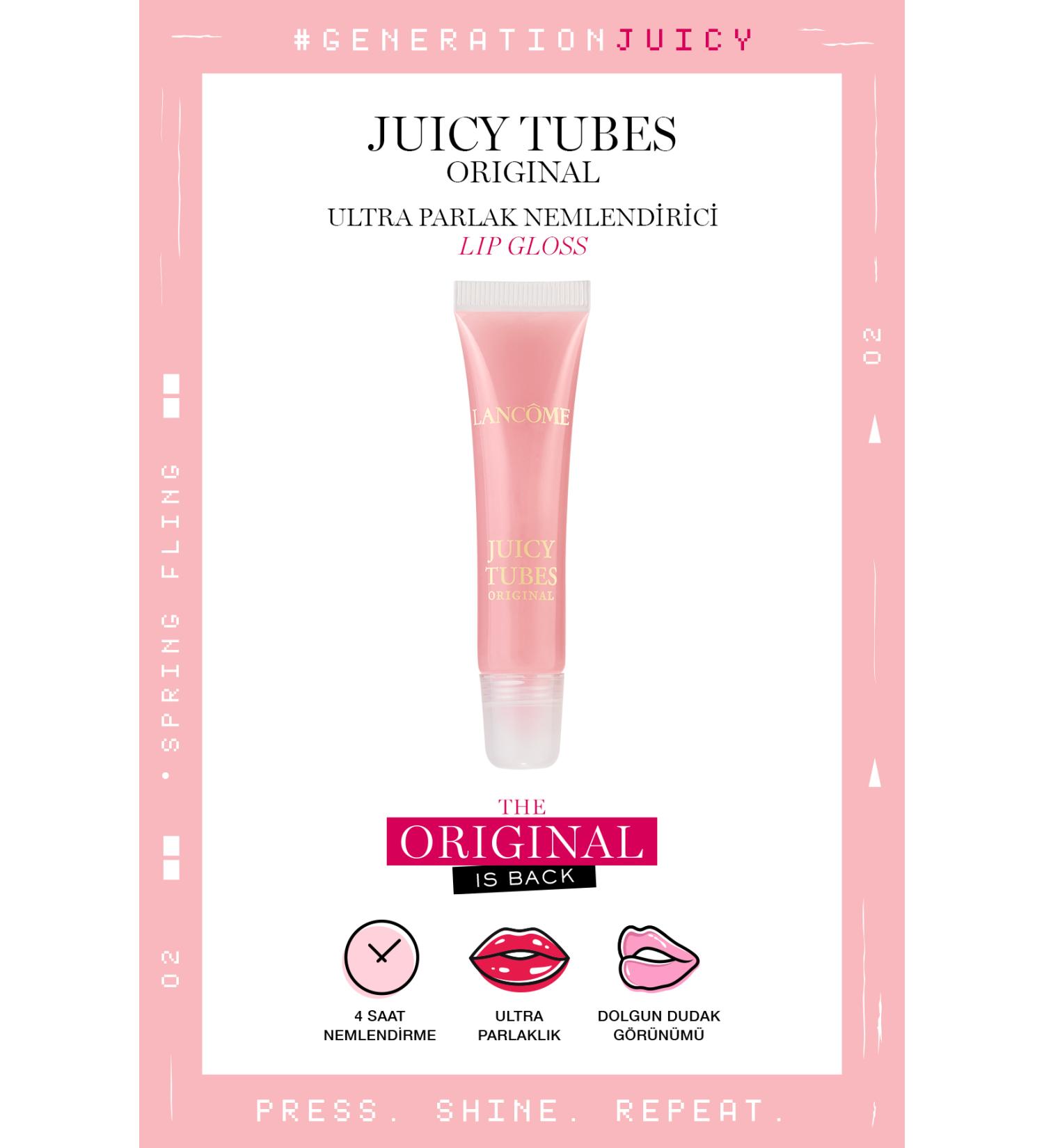 Lancome Juicy Tubes Moisturizing Lip Gloss 02 Spring Fling 3605972352200 - Buy Online on GoSupps.com