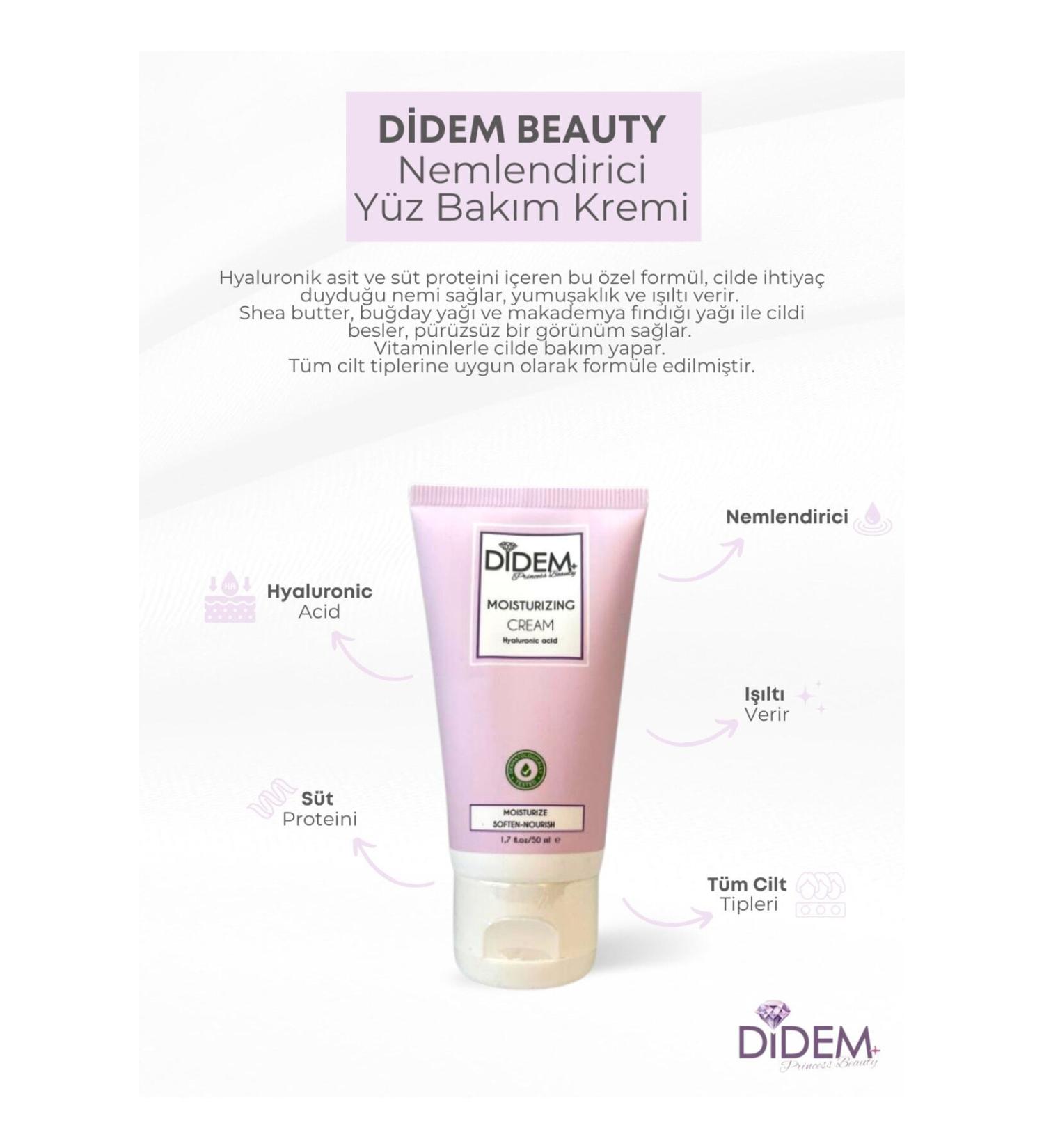 Didem Beauty Moisturizing Face Care Cream 50 ml