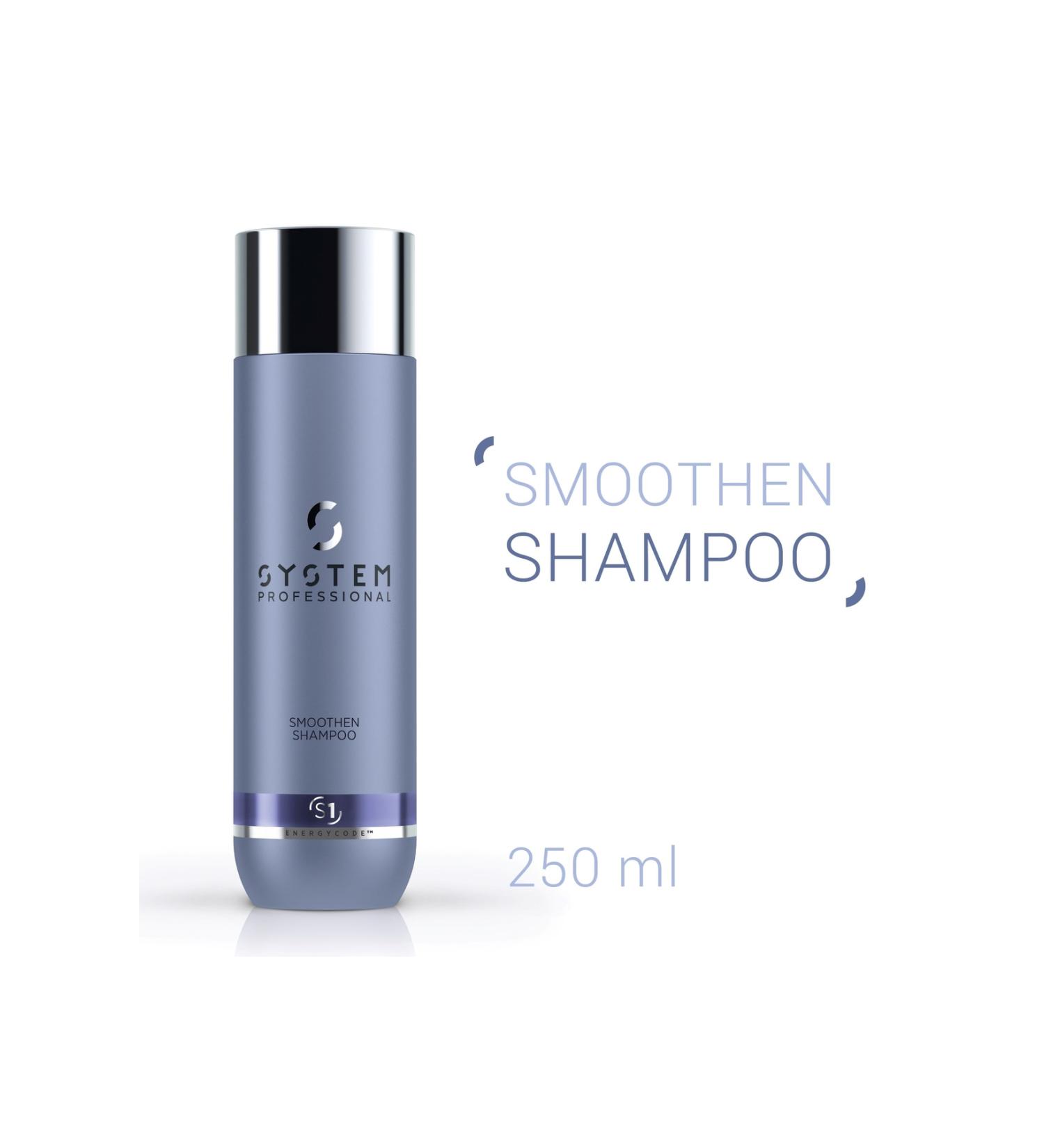 Wella System Professional Smoothen Straightening Cleansing Shampoo for Unruly and Frizzy Hair 250ml