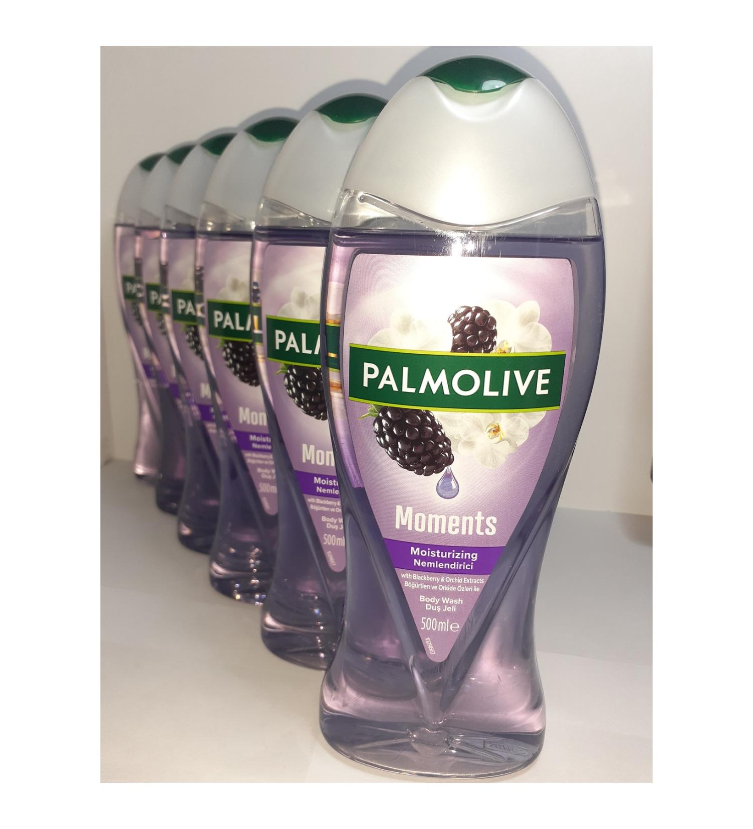 Palmolive Moments Blackberry and Orchid Essence Shower Gel 500 ml x 6 Pcs