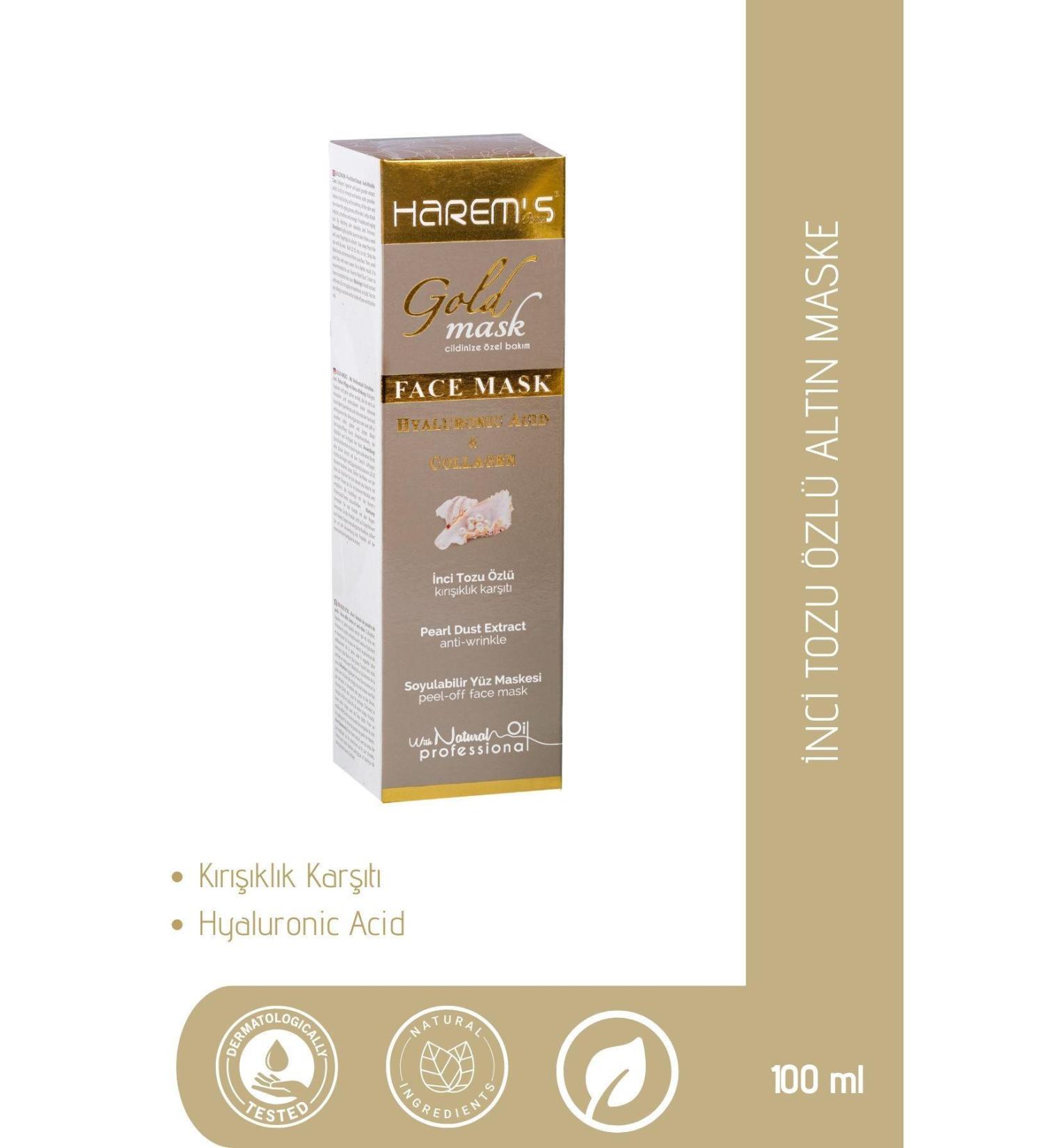 HAREM'S Harems Gold Mask 100 ml - Buy Online on GoSupps.com