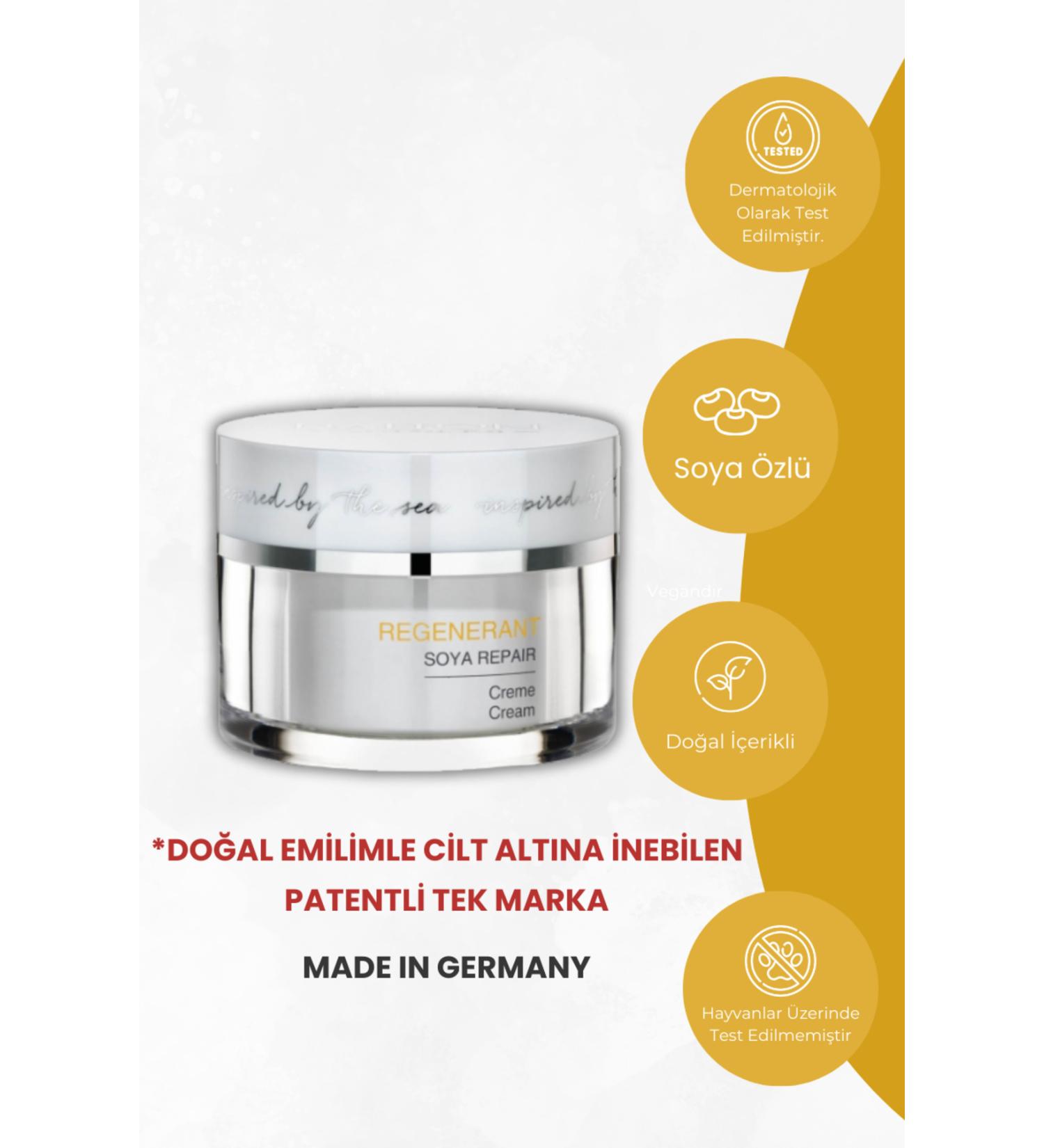 DALTON MARINE COSMETICS Anti-Aging Regenerant Cream with Soy Extract for Dry Skin